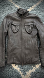 Glamb 3D Pocket Leather Jacket