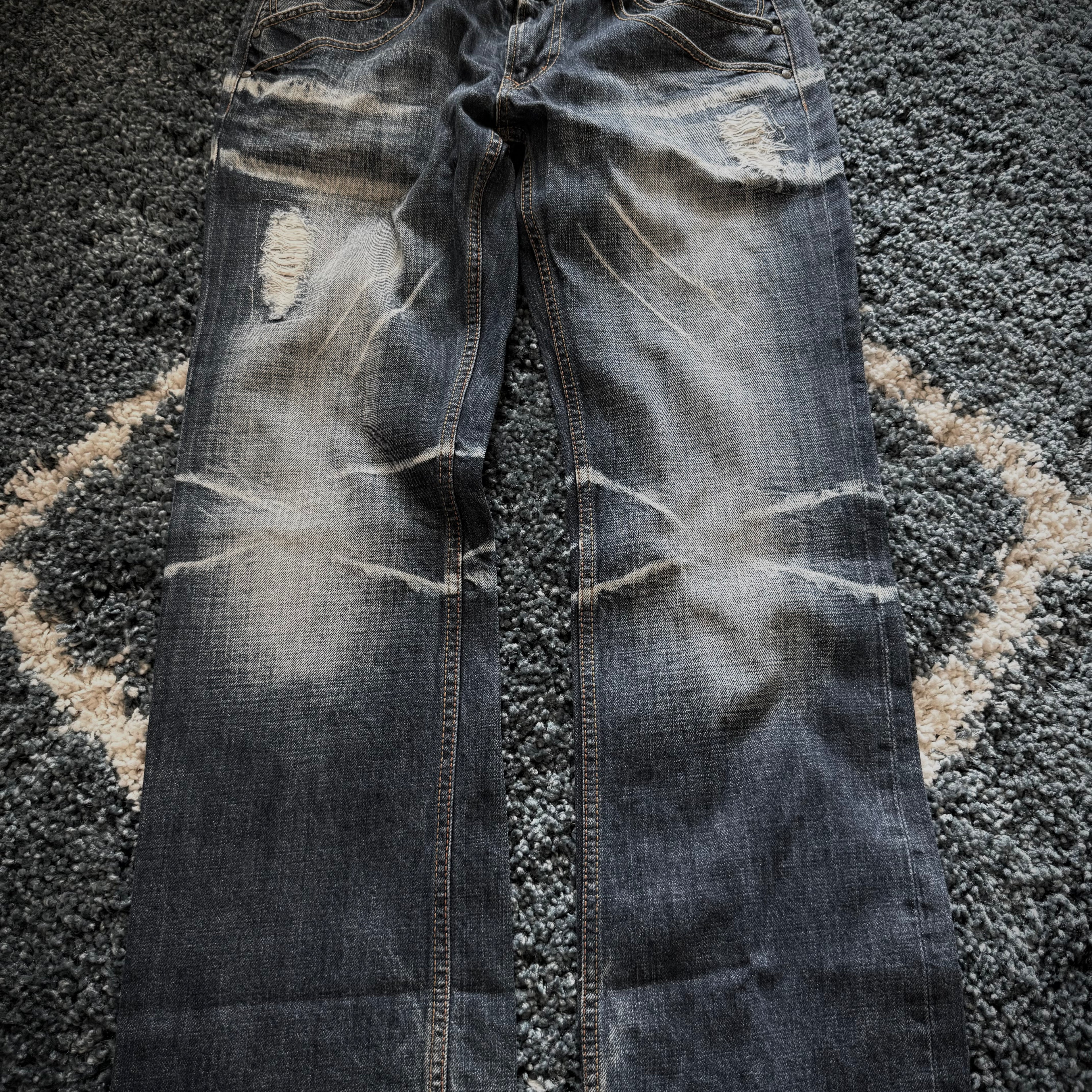 Nicole Club pocket madness flared denim