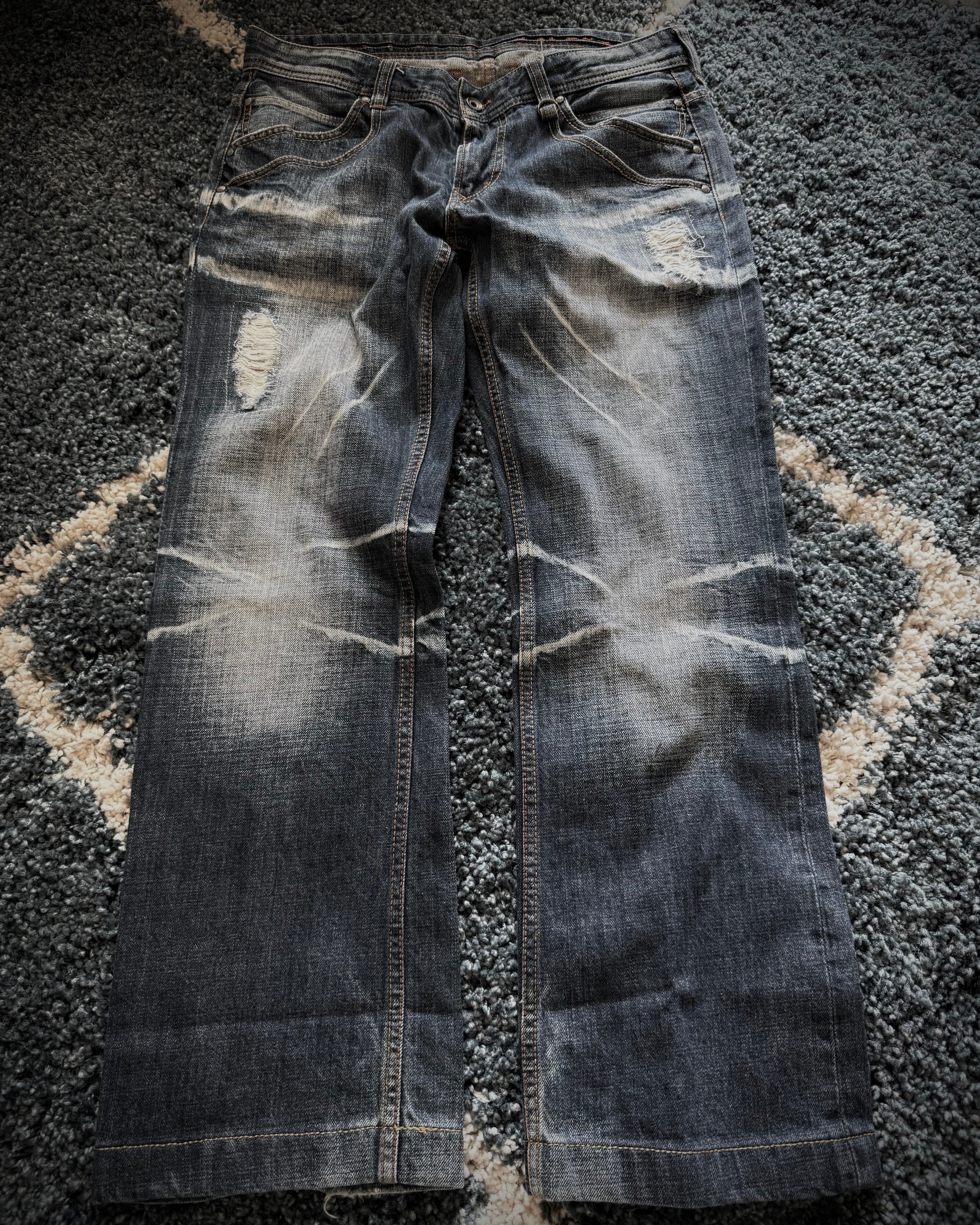 Nicole Club pocket madness flared denim