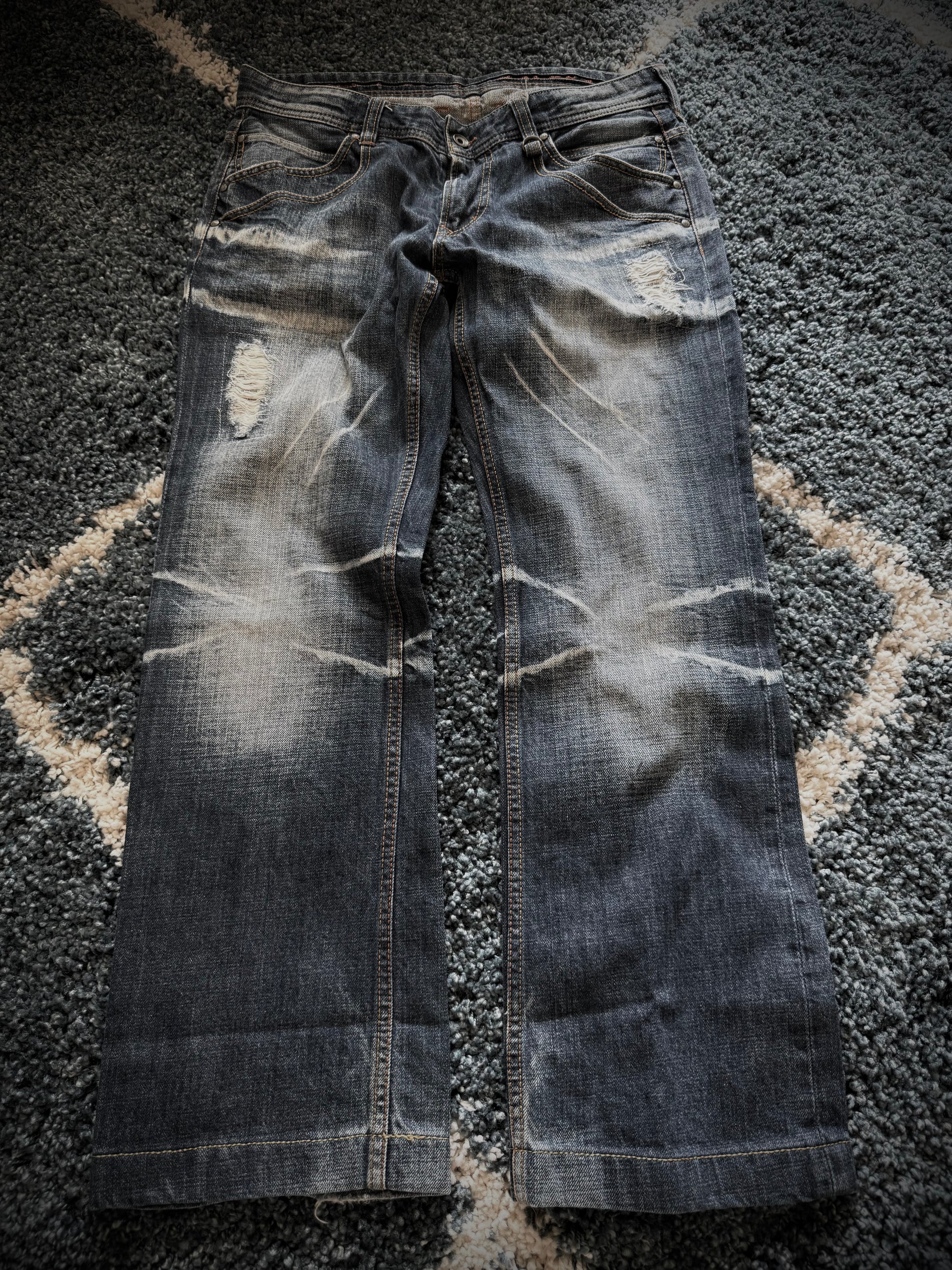 Nicole Club pocket madness flared denim