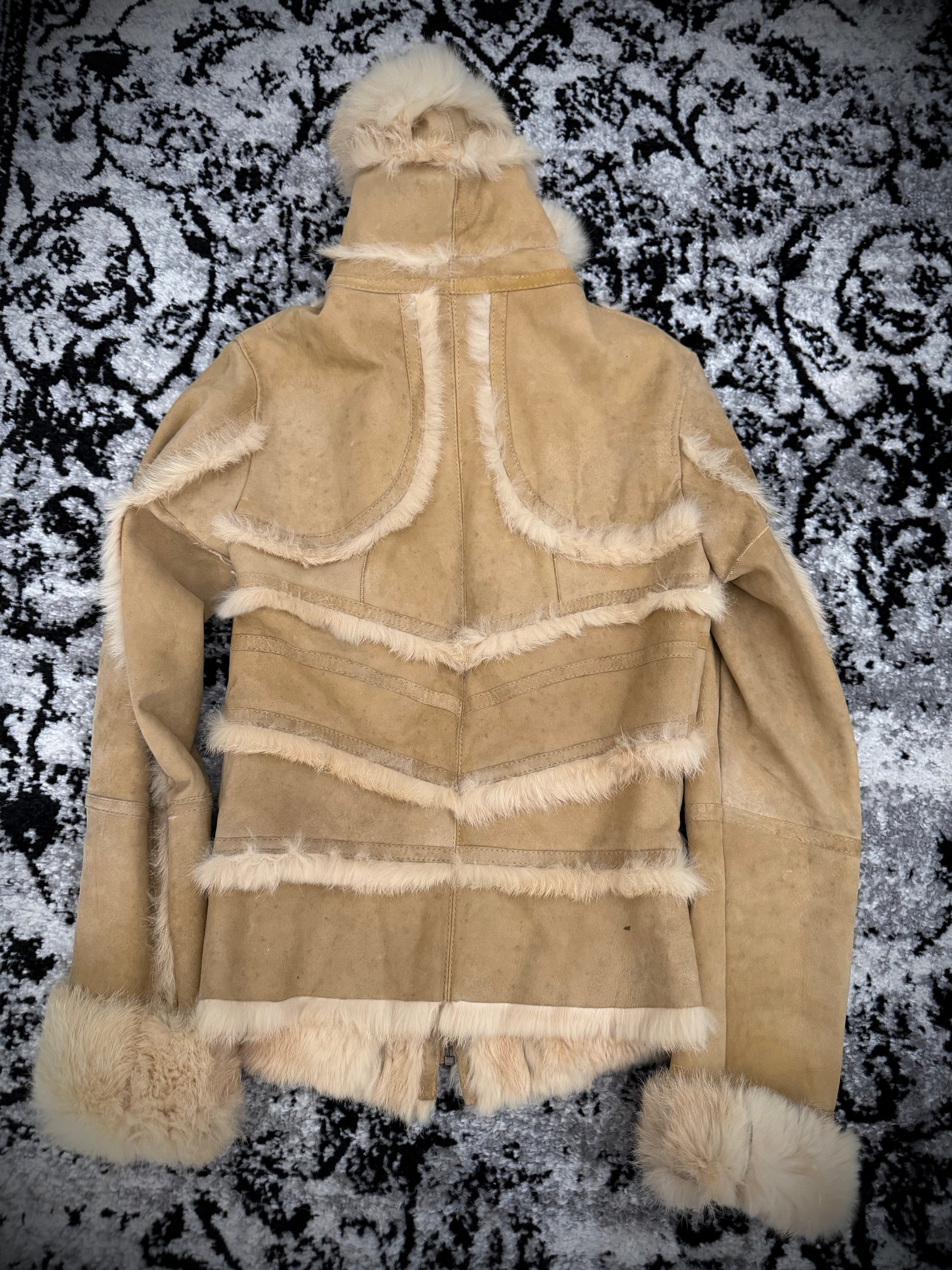 Ticket Raven Fur Jacket