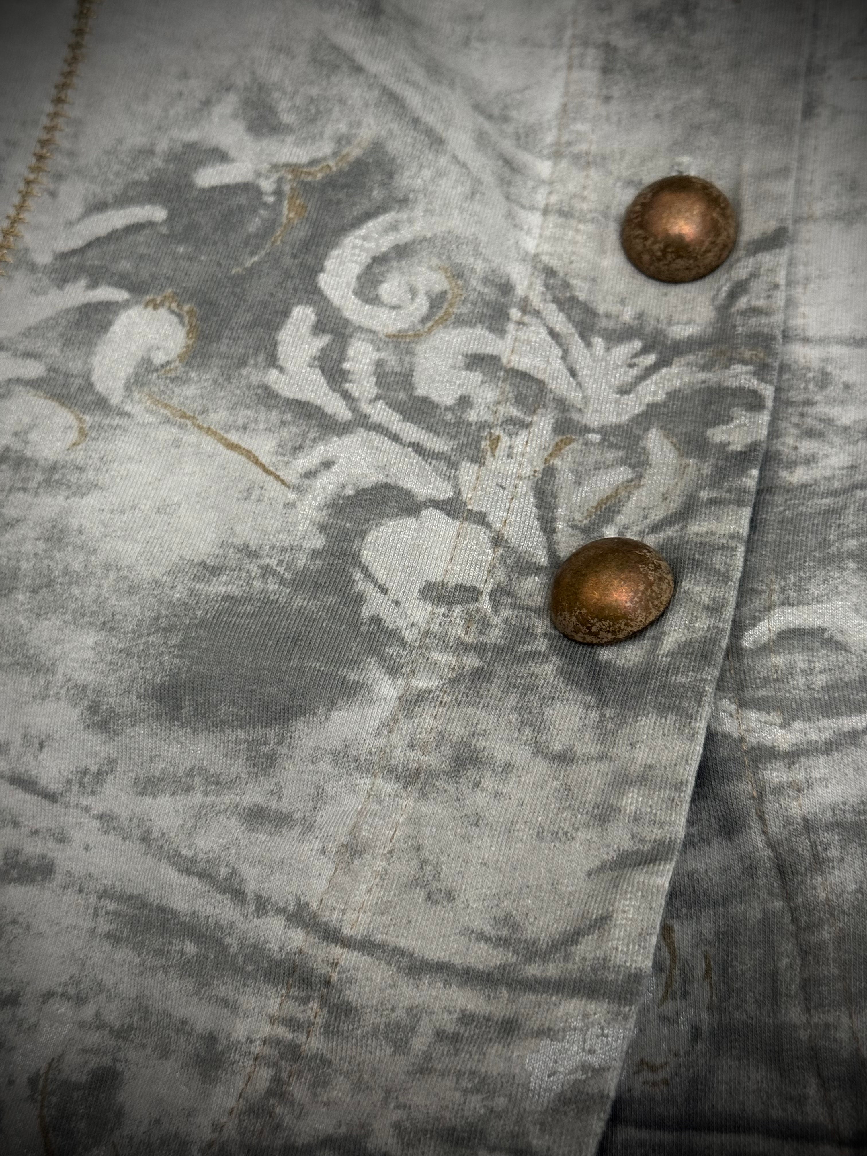 Bottega skull tribal blazer