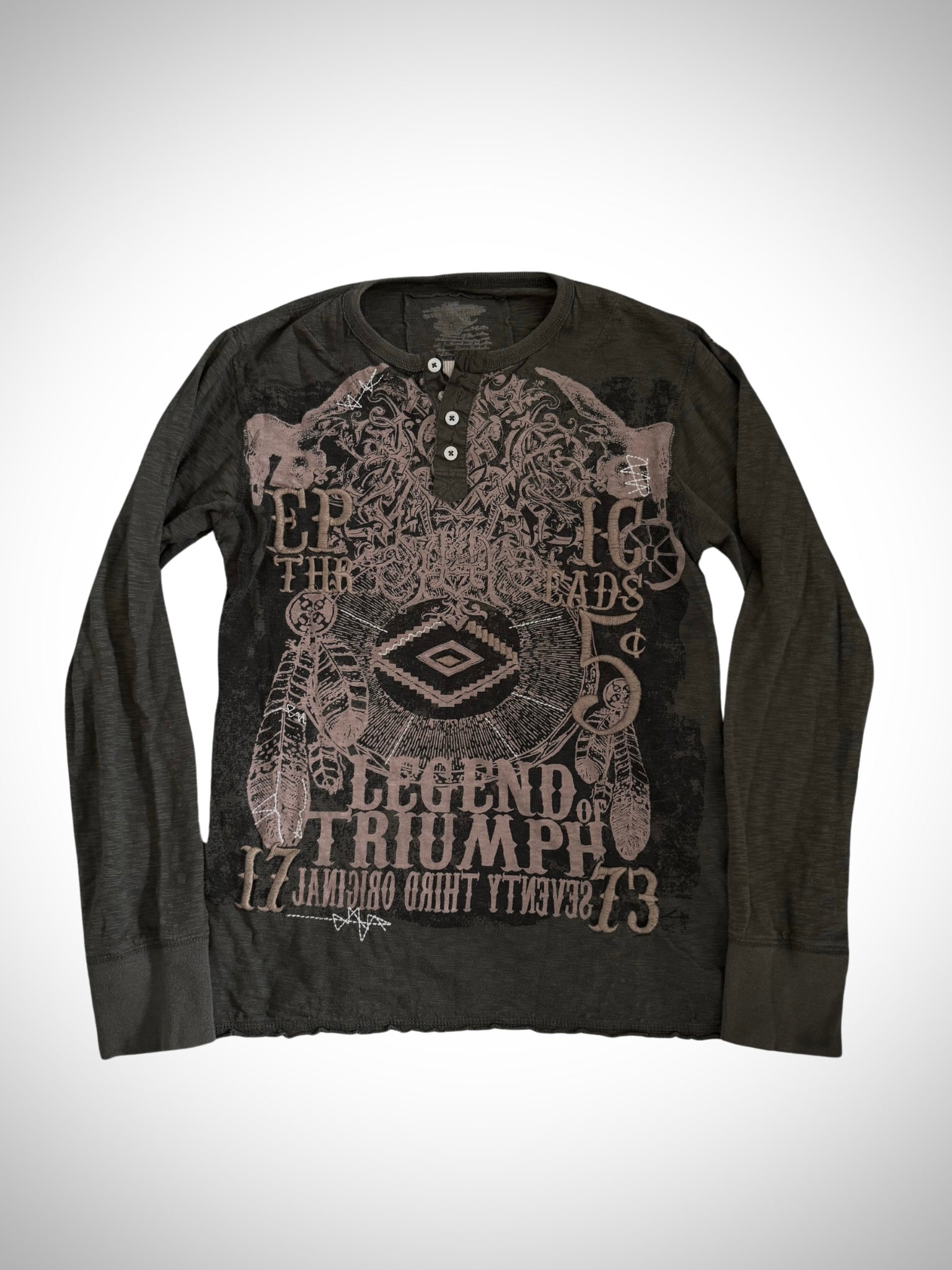 Triumph Tribal double layered Longsleeve