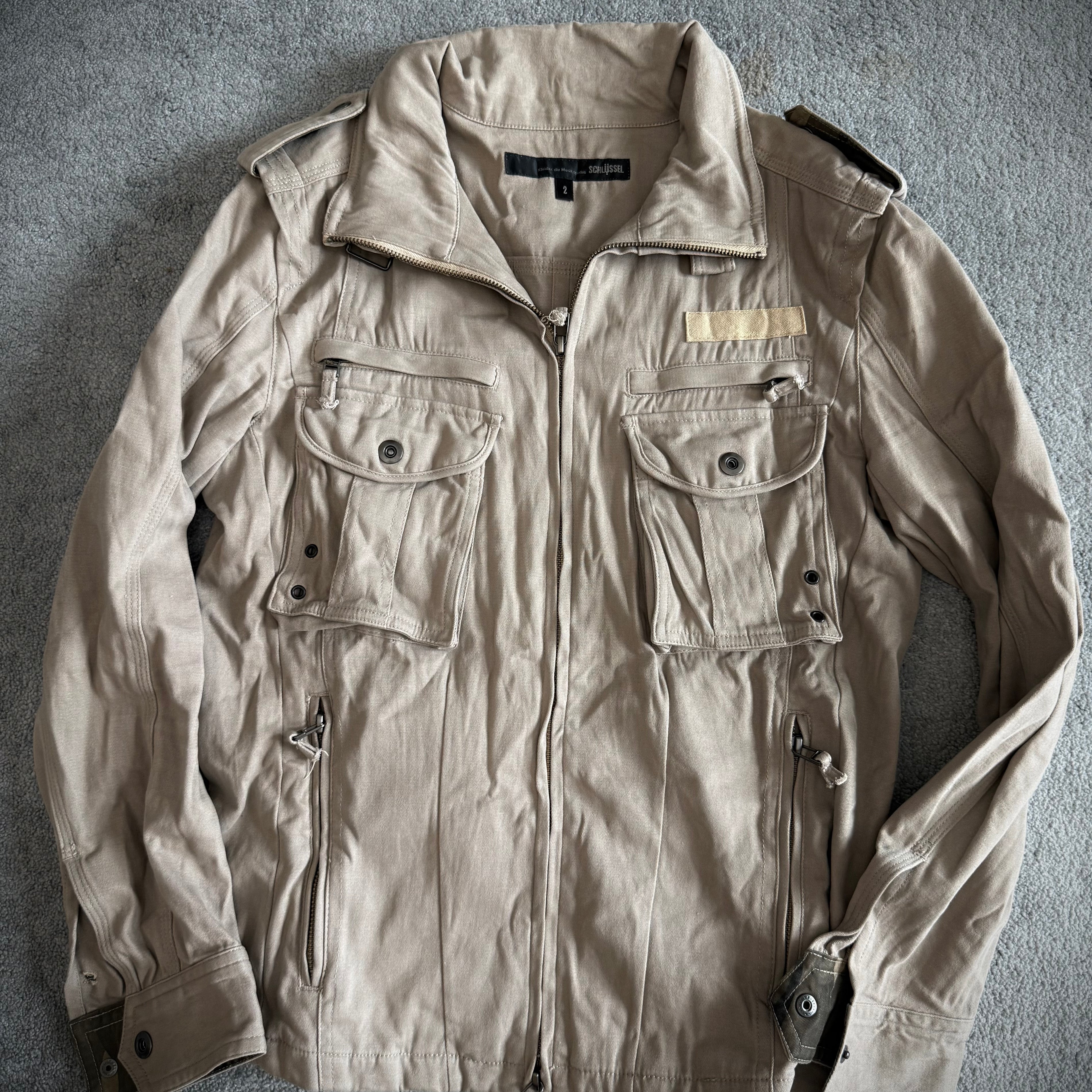 Schlussel Military hidden camo jacket