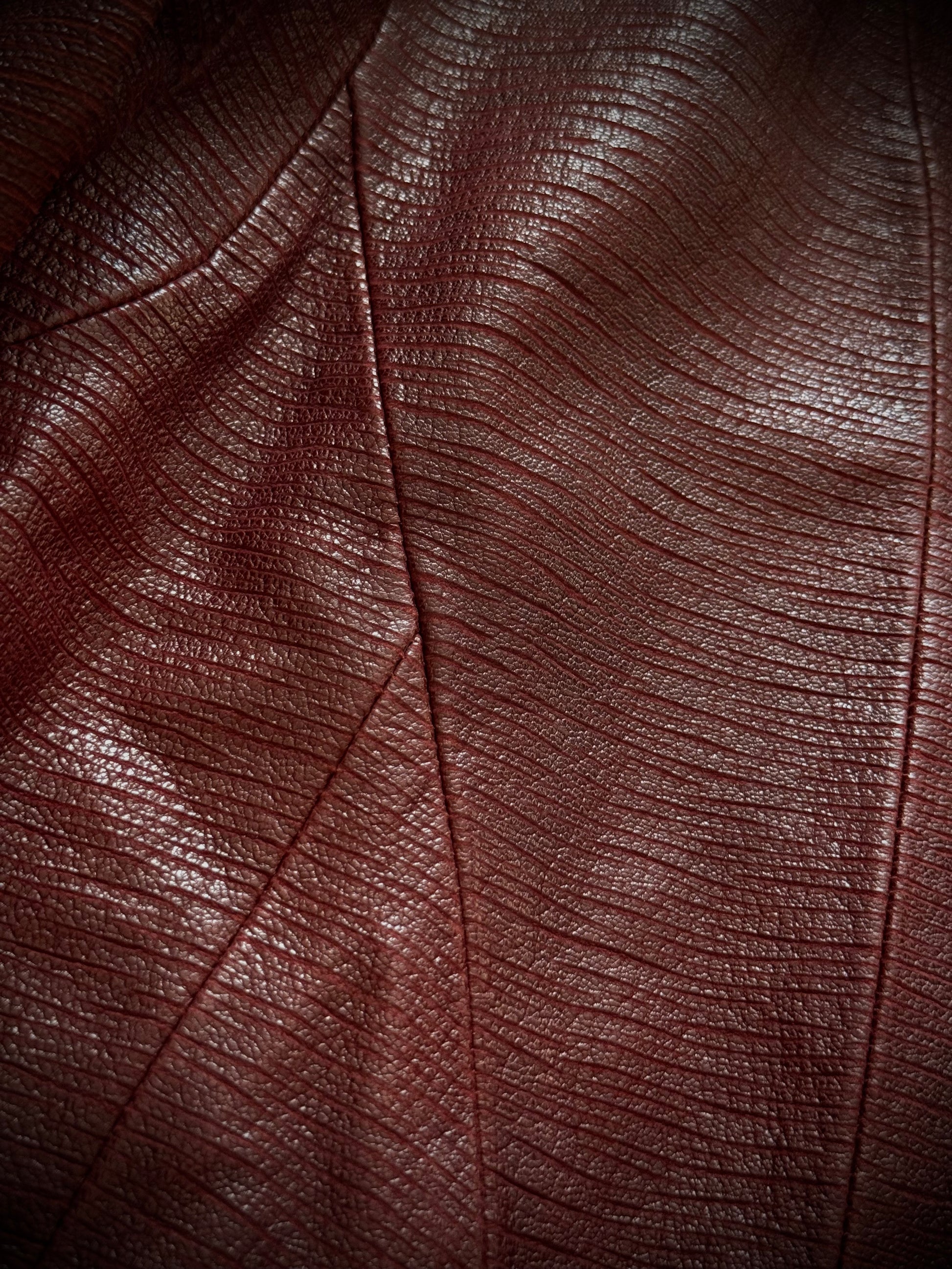 Tornado Mart hidden pocket leather jacket