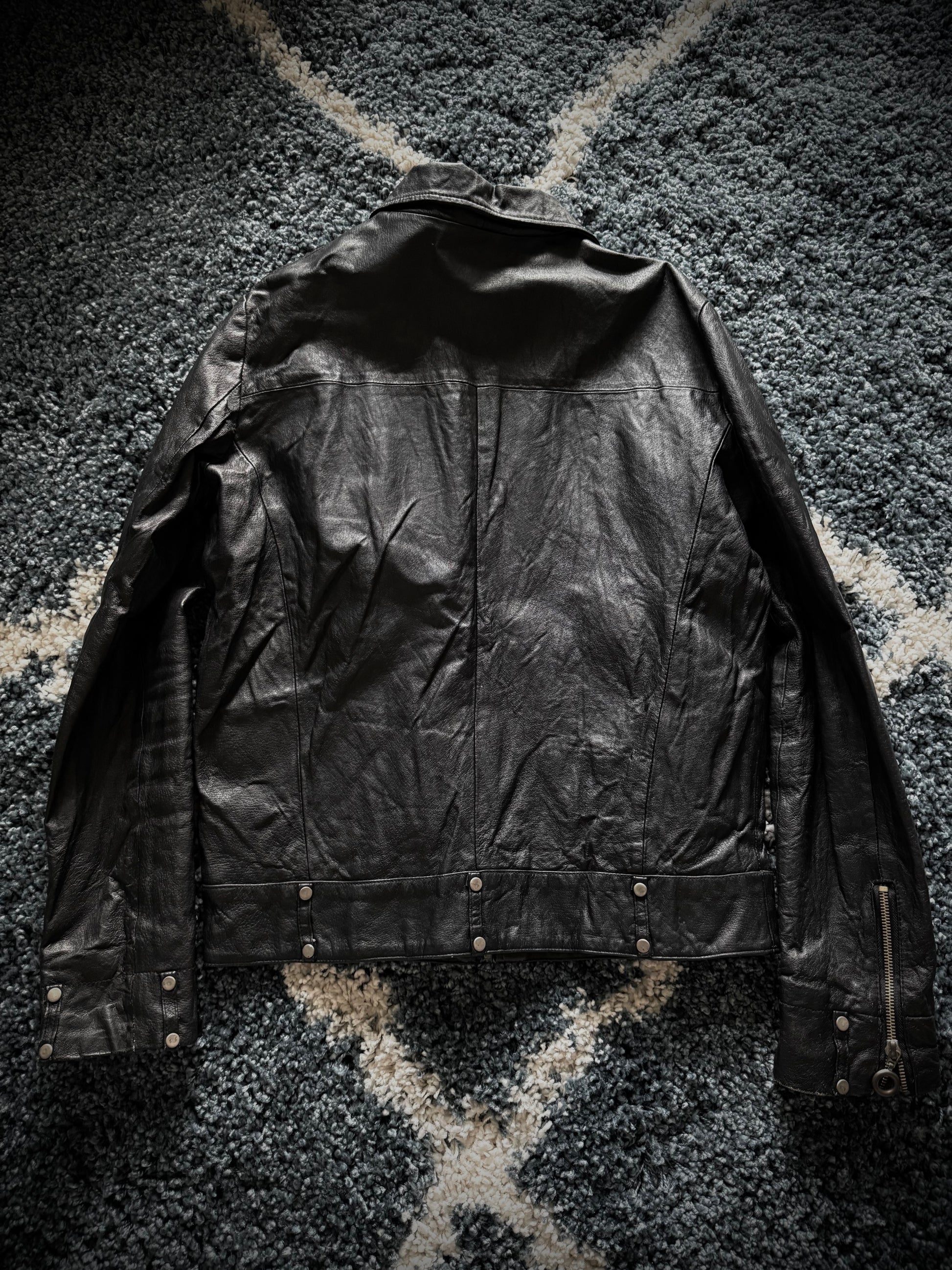 Slow Wear Leather Jacket