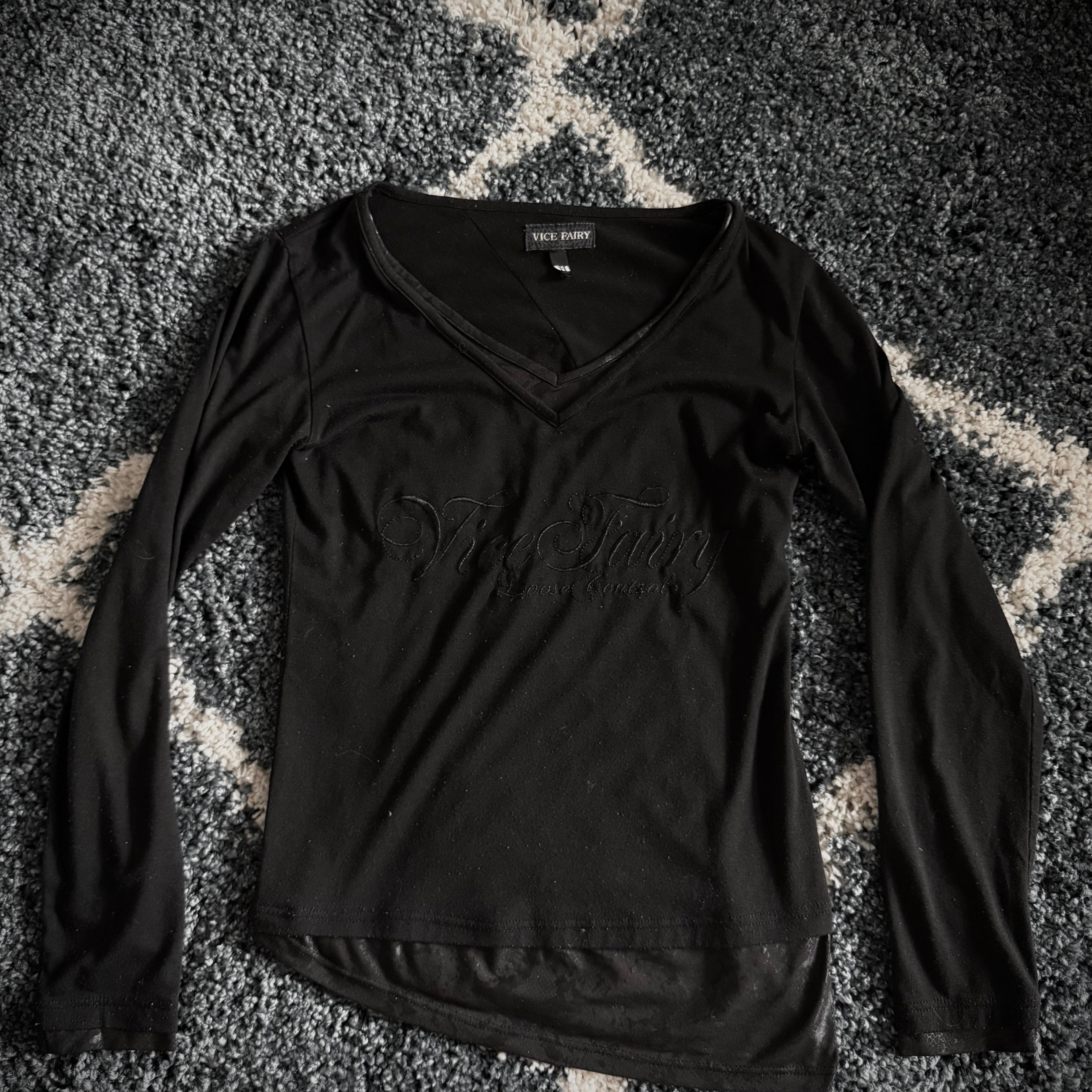 Vice Fairy Asymmetrical Snakeskin Longsleeve