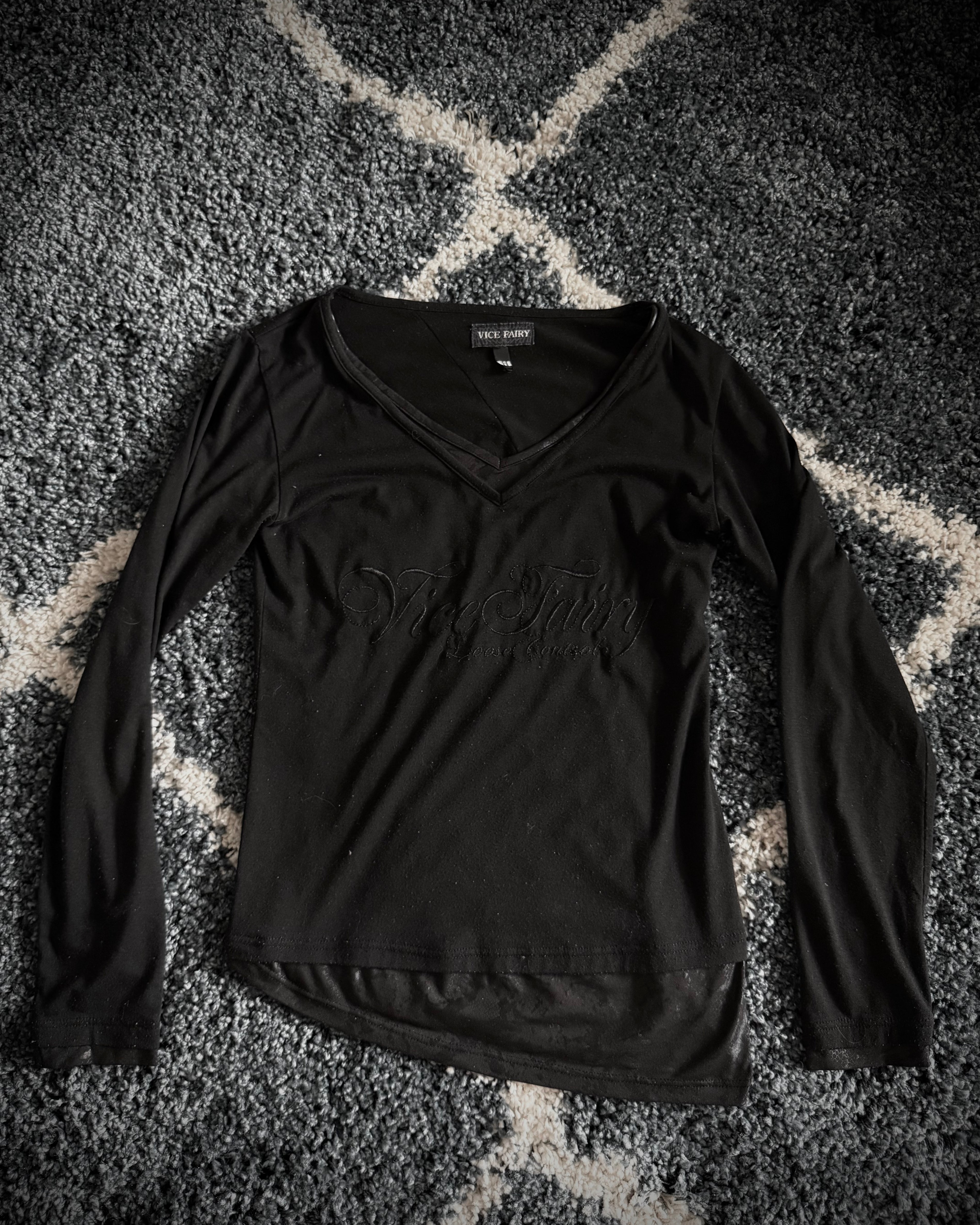 Vice Fairy Asymmetrical Snakeskin Longsleeve