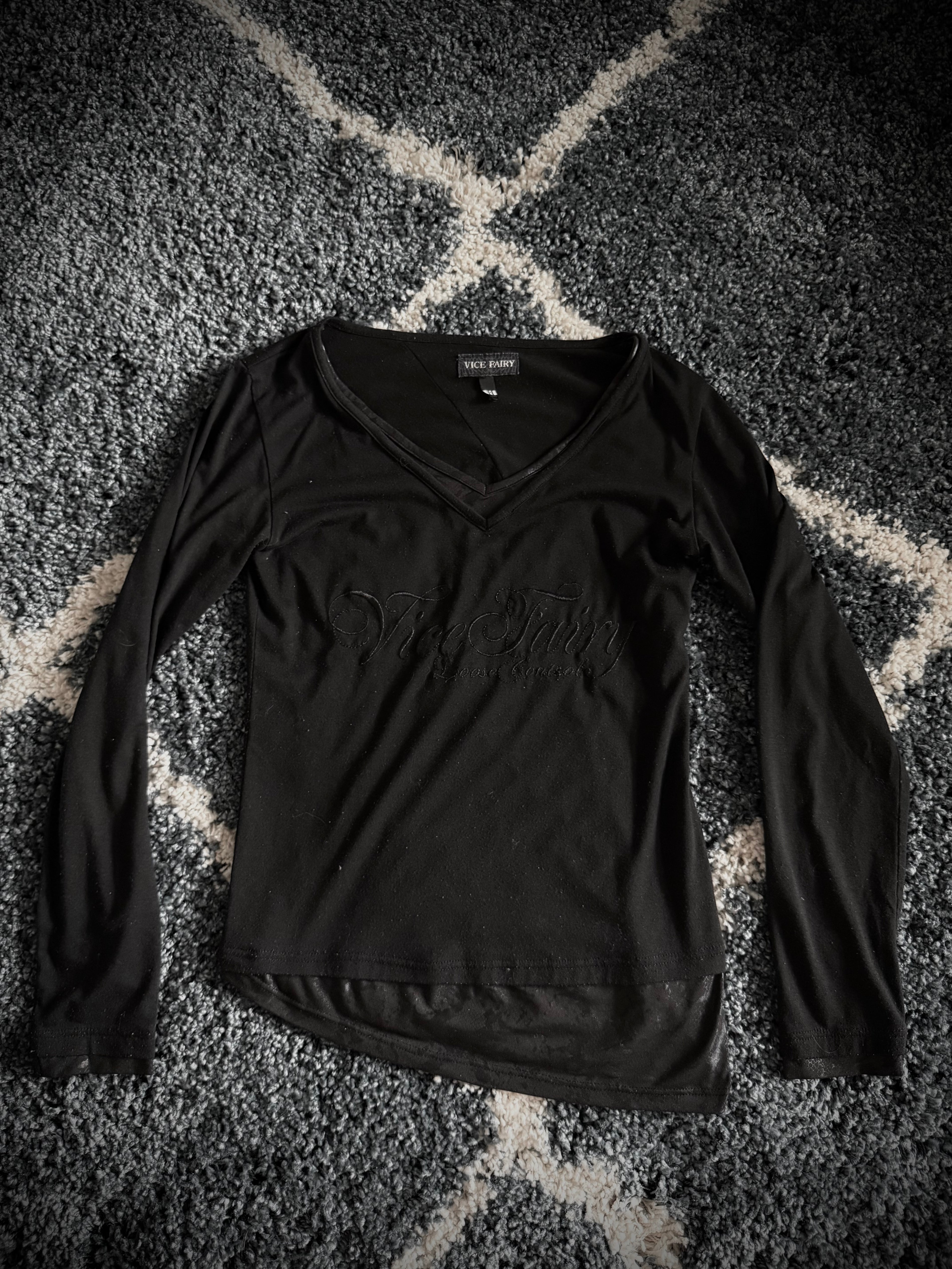 Vice Fairy Asymmetrical Snakeskin Longsleeve