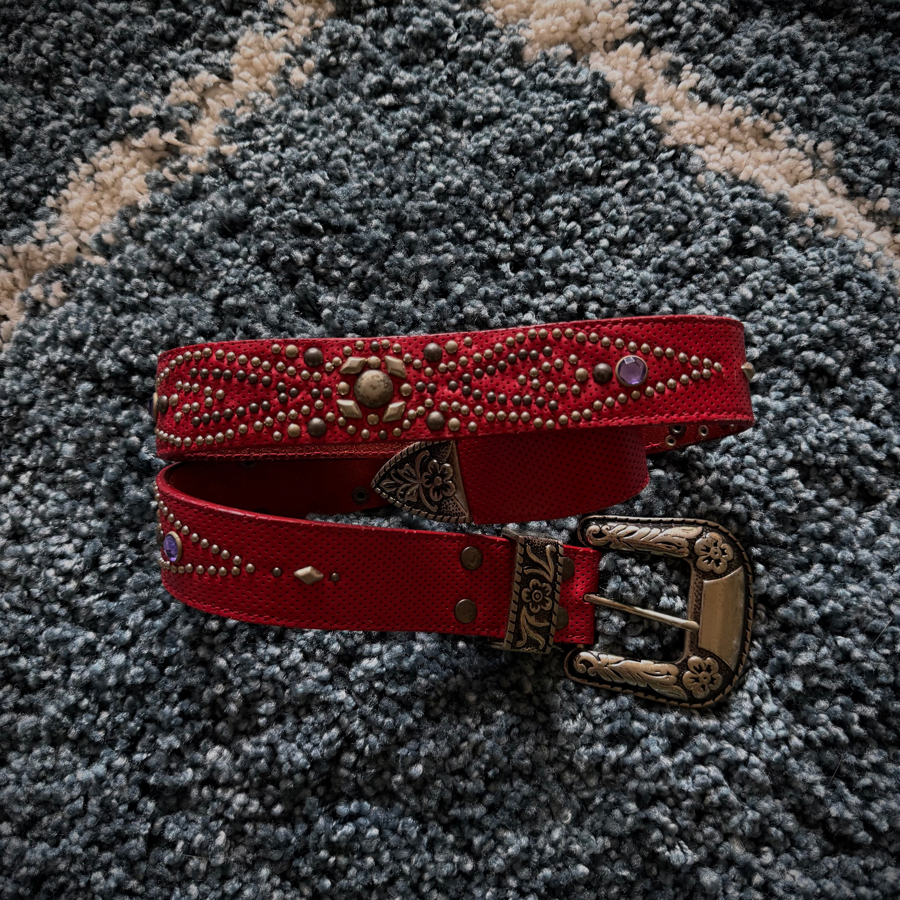 Tornado Mart Crystal flower belt