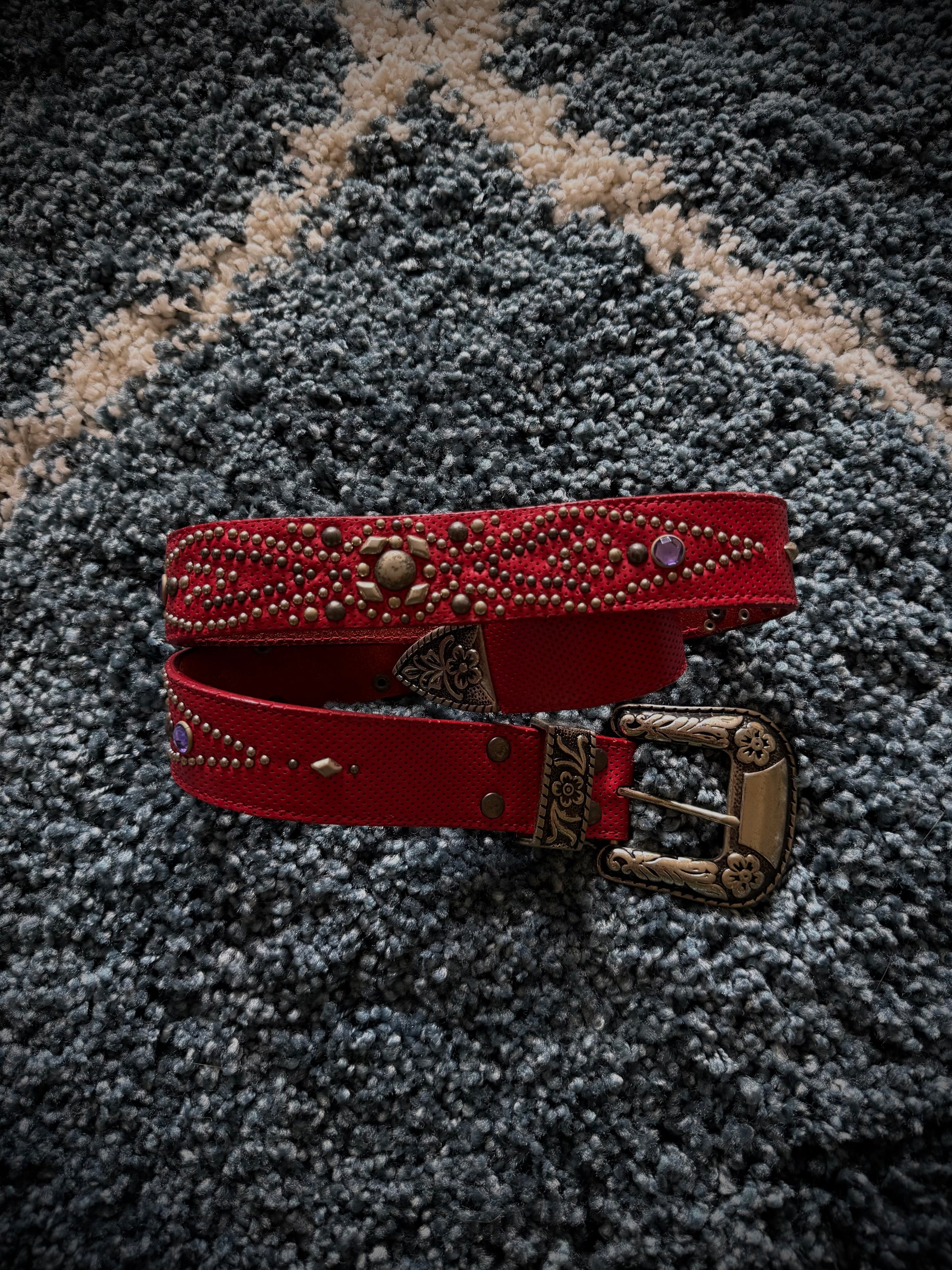 Tornado Mart Crystal flower belt