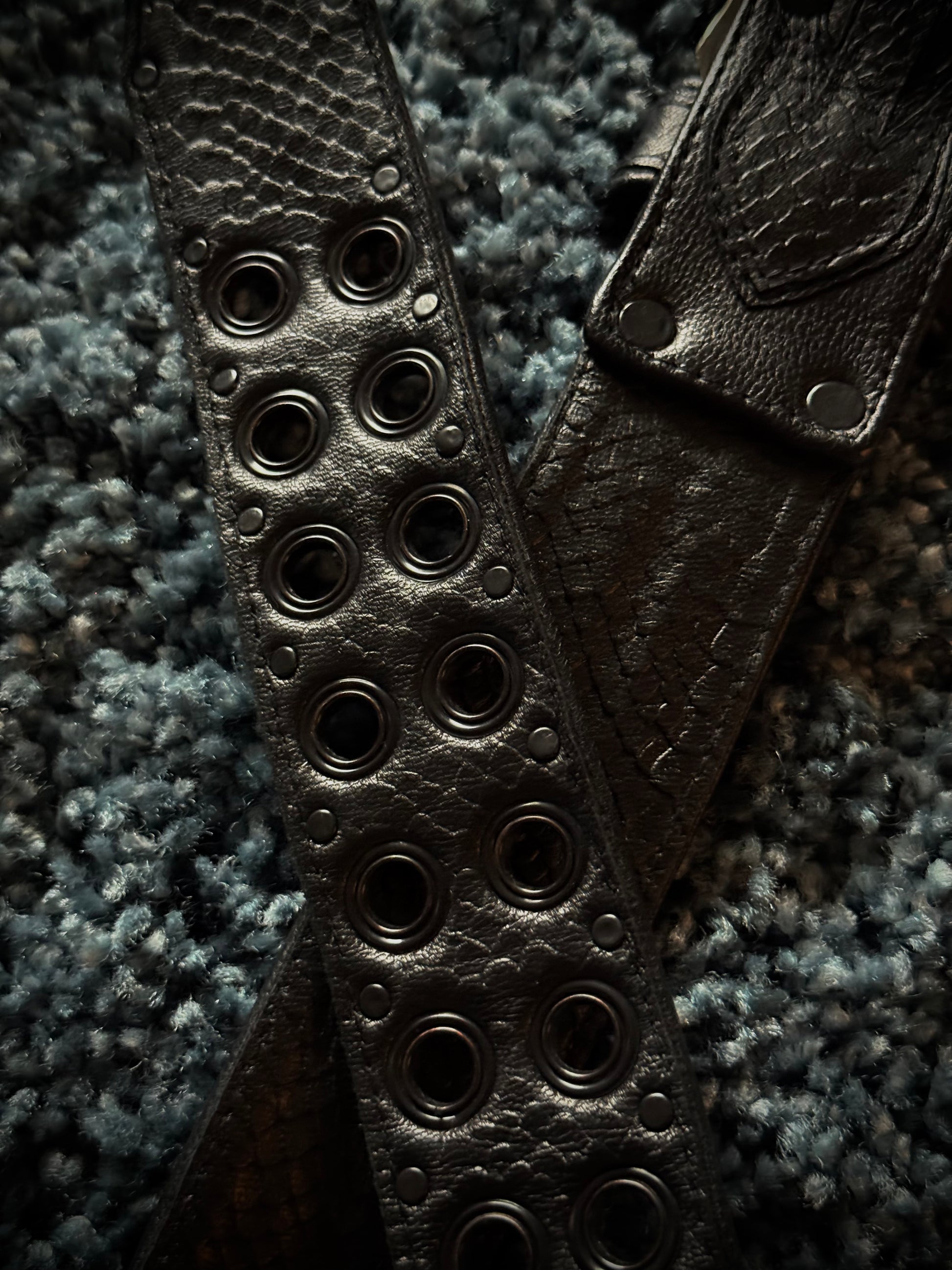 Kmrii studded belt