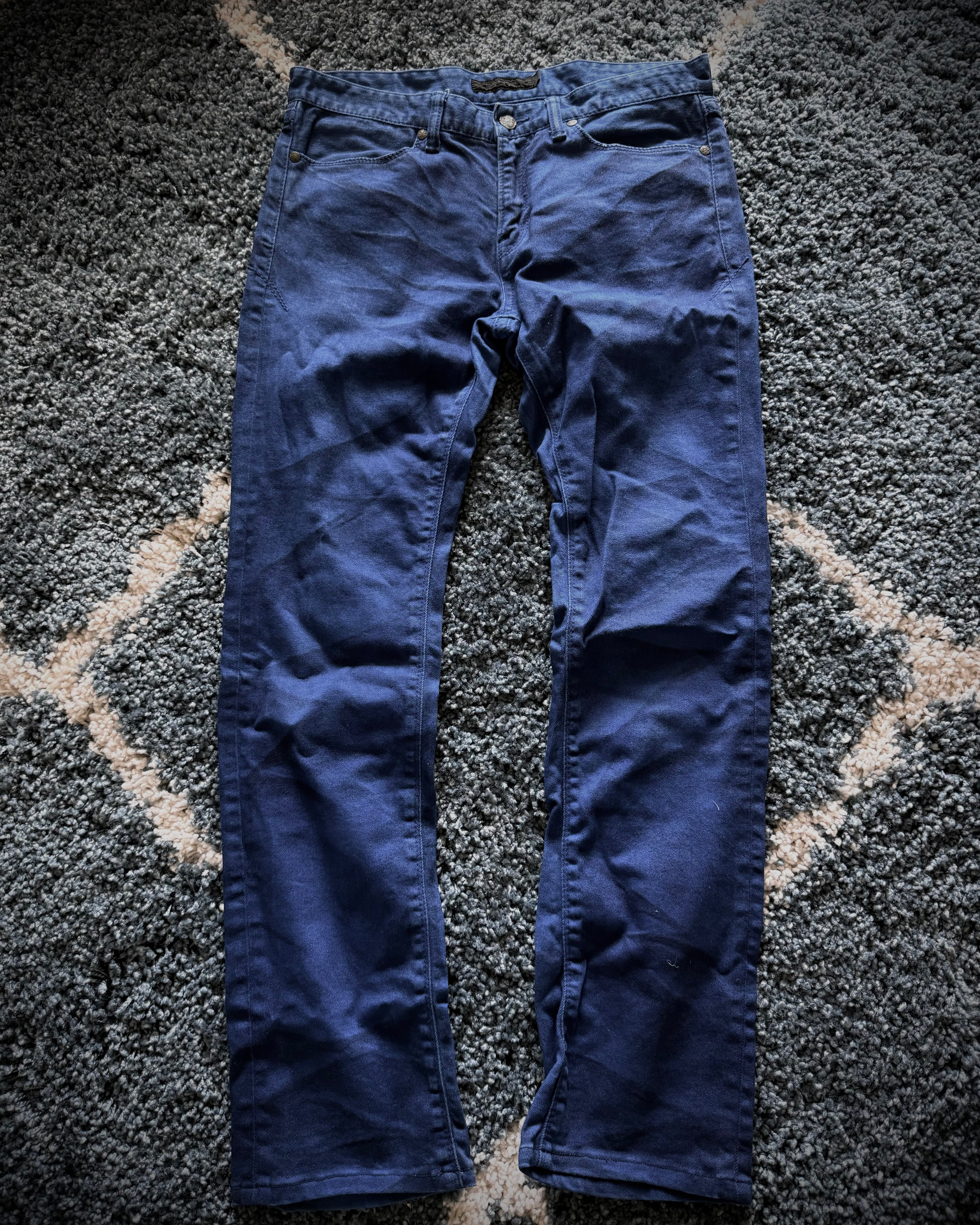 FUGA Tribal pockets flared denim