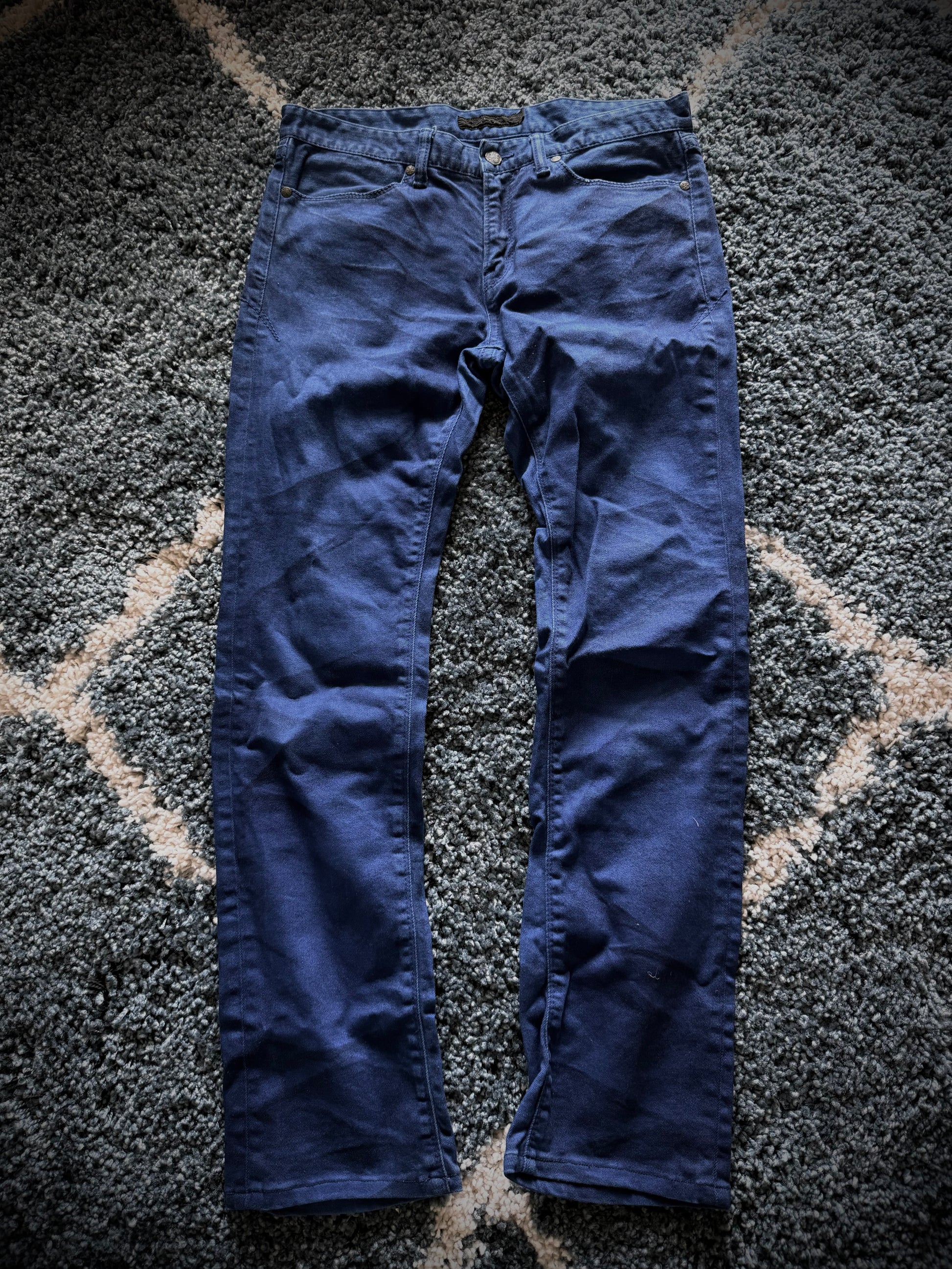 FUGA Tribal pockets flared denim