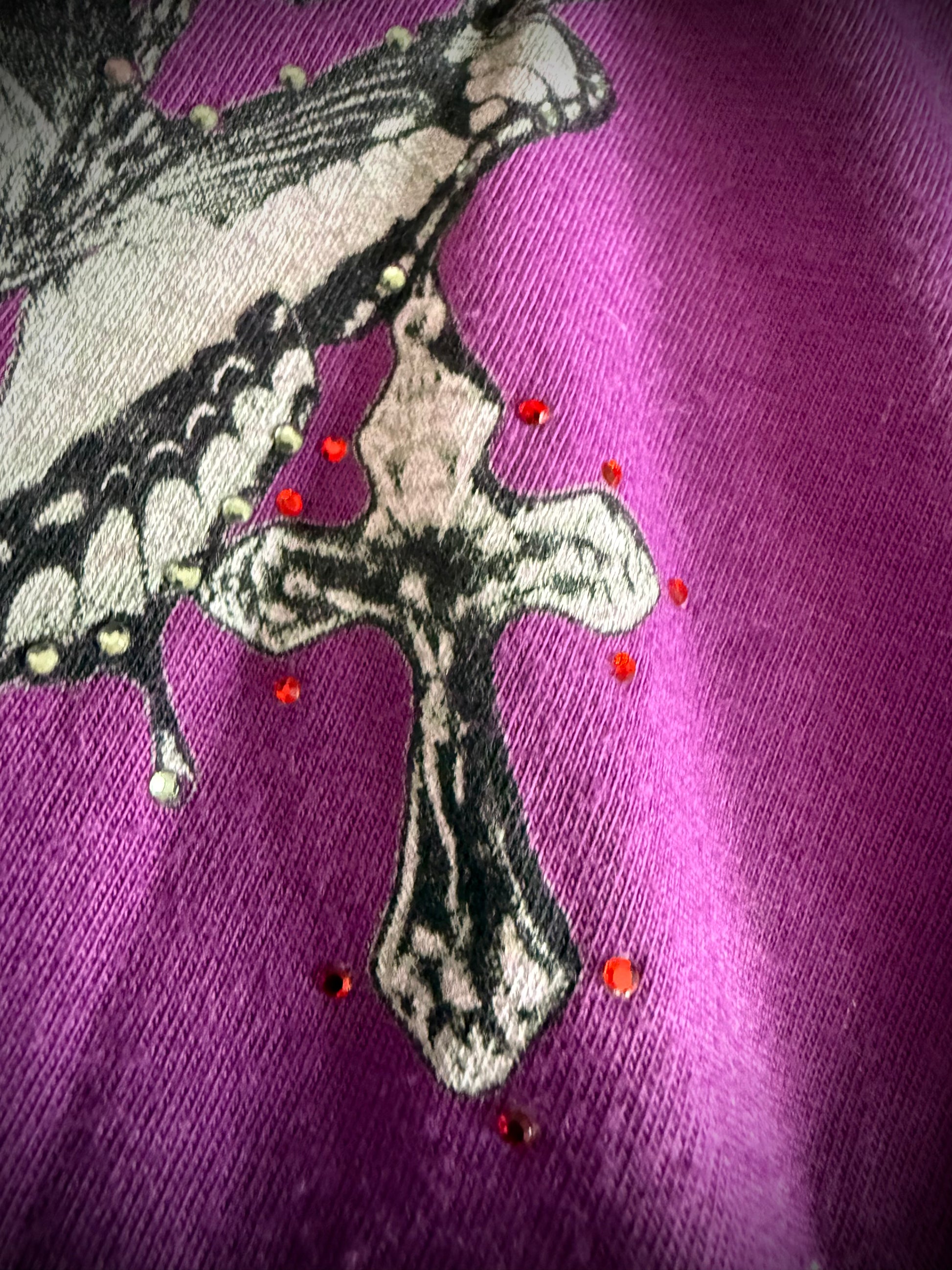 Tornado Mart Tribal Necklace Rhinestone Longsleeve