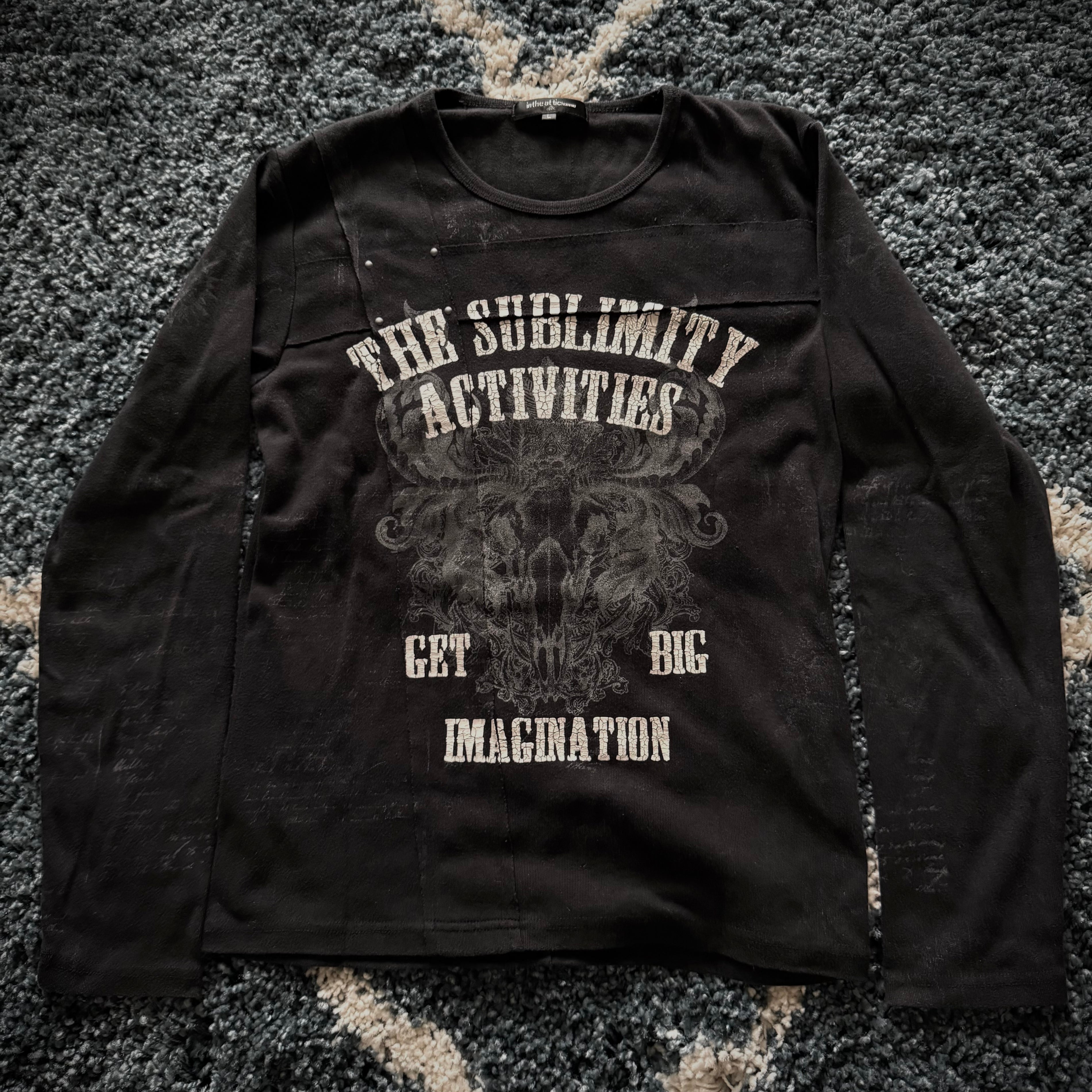 In the attic crazy poem tribal backcross longsleeve