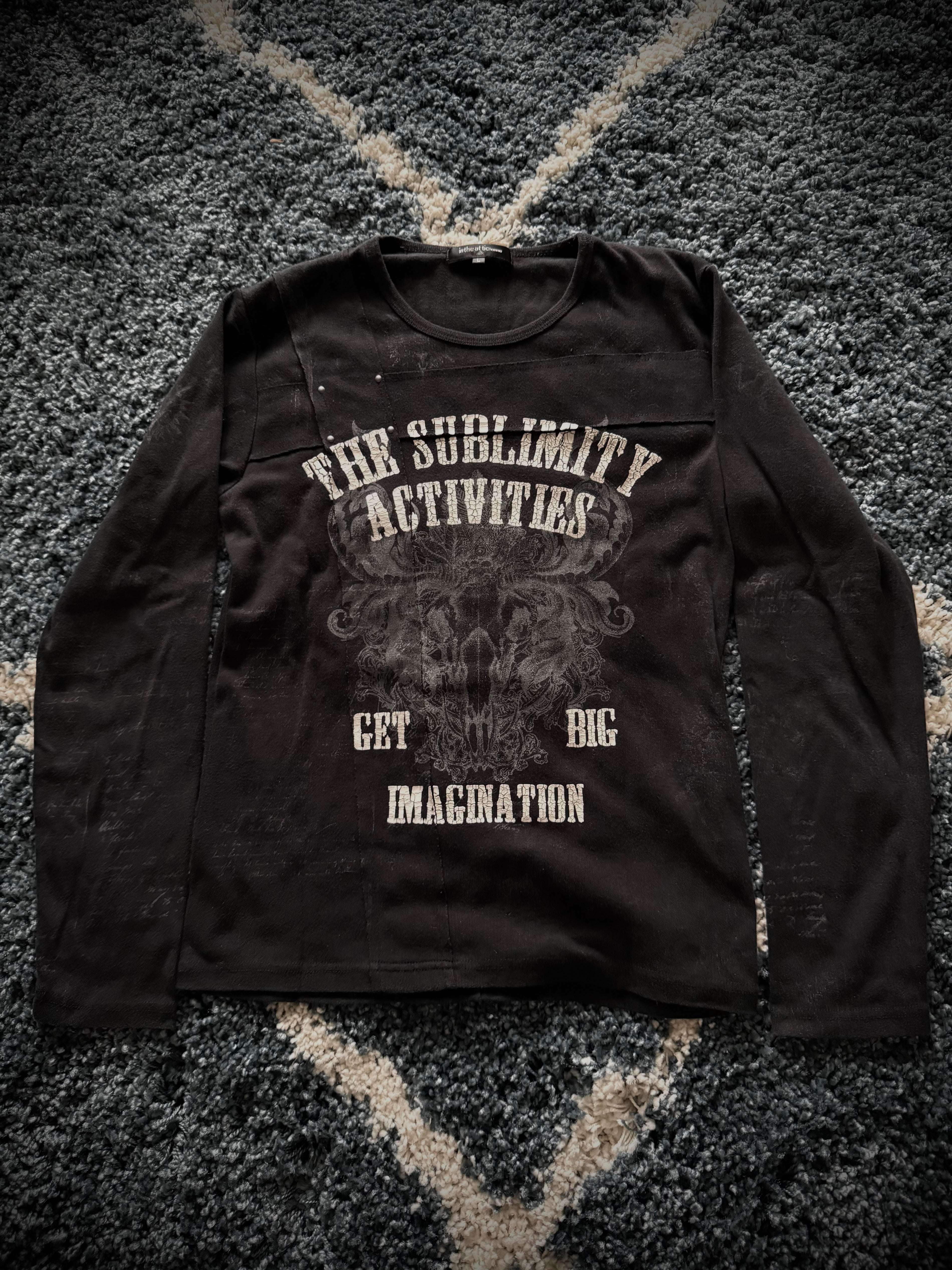 In the attic crazy poem tribal backcross longsleeve