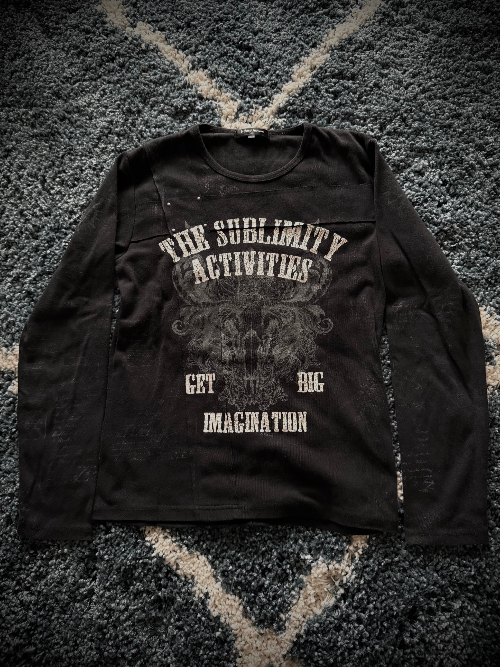 In the attic crazy poem tribal backcross longsleeve