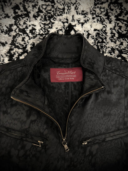 Tornado Mart Italy Line Leopard Coated Jacket