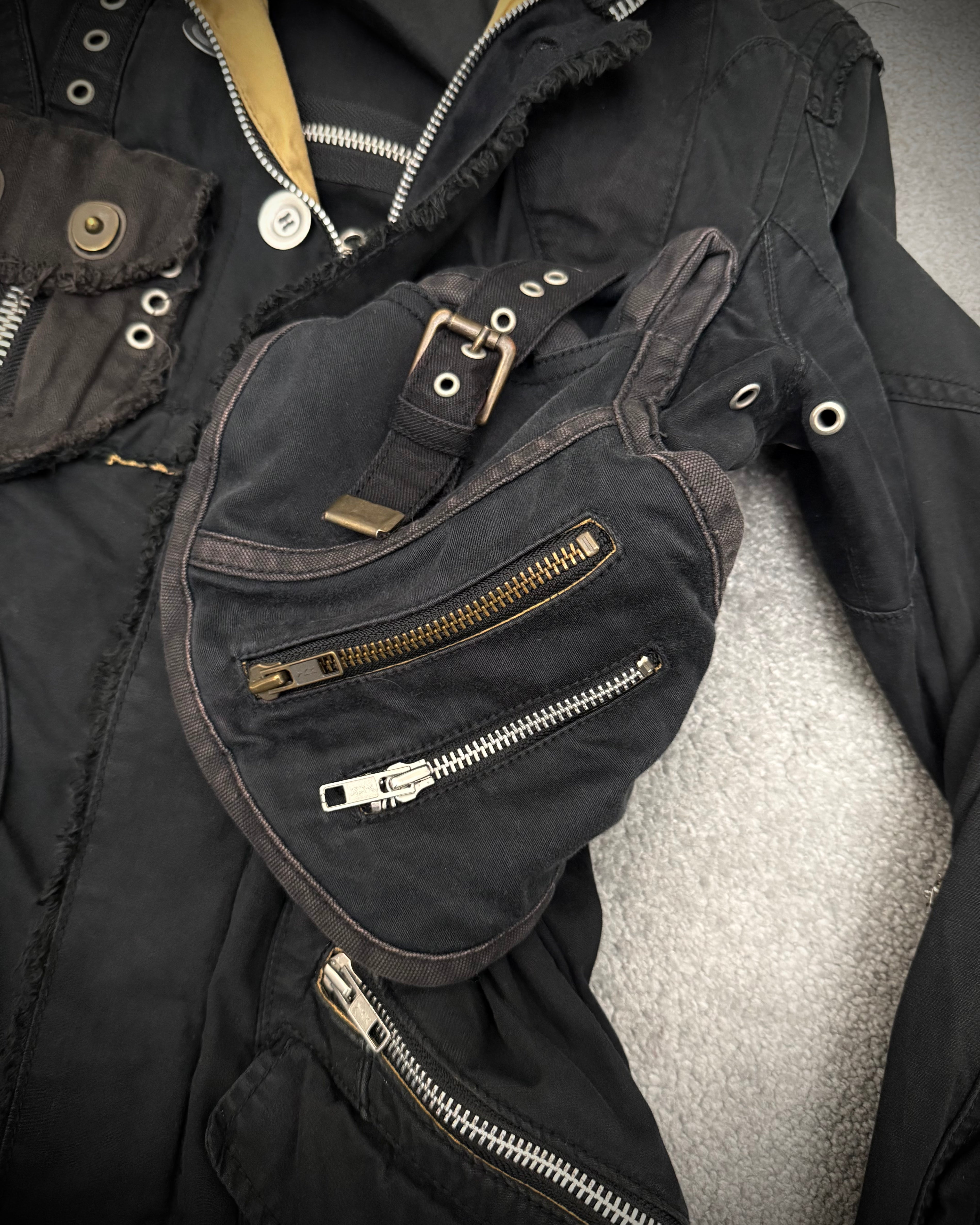 L.G.B detachable pilot jacket