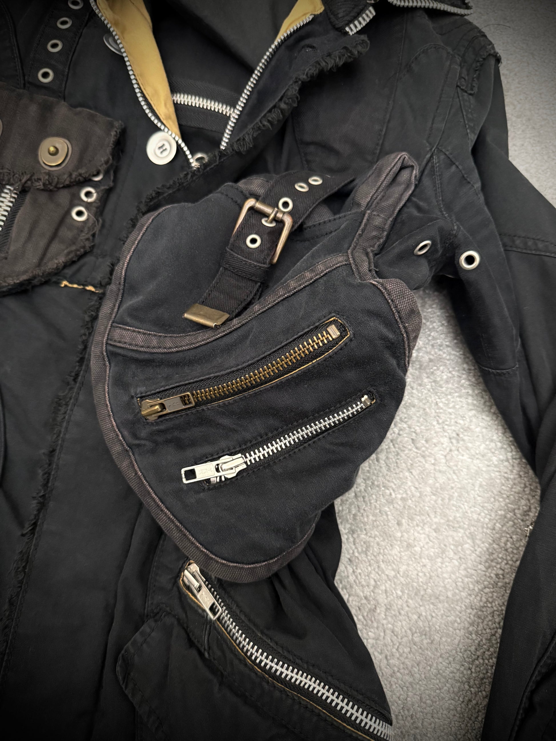 L.G.B detachable pilot jacket
