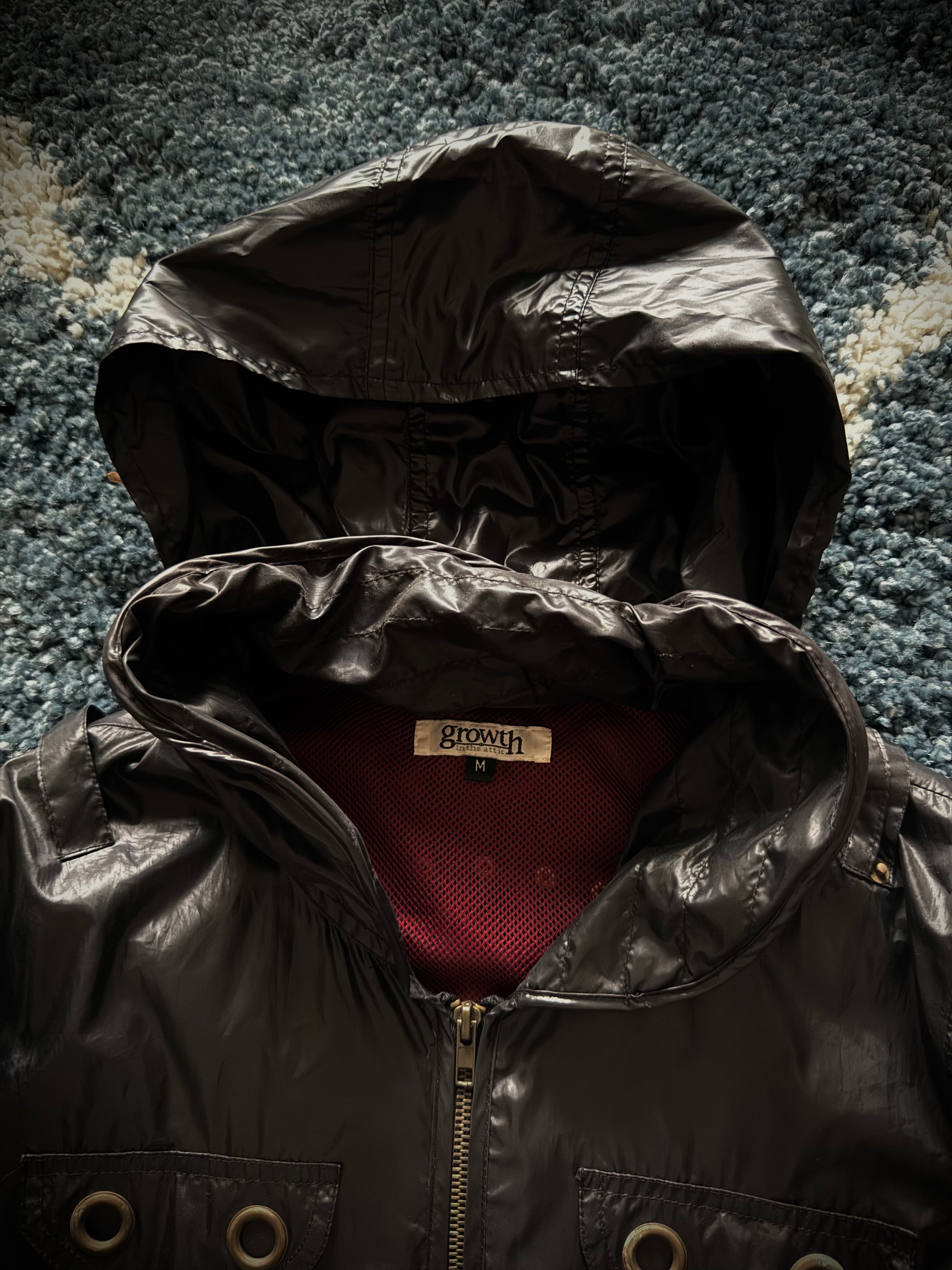 Growth in the attic hidden hood jacket