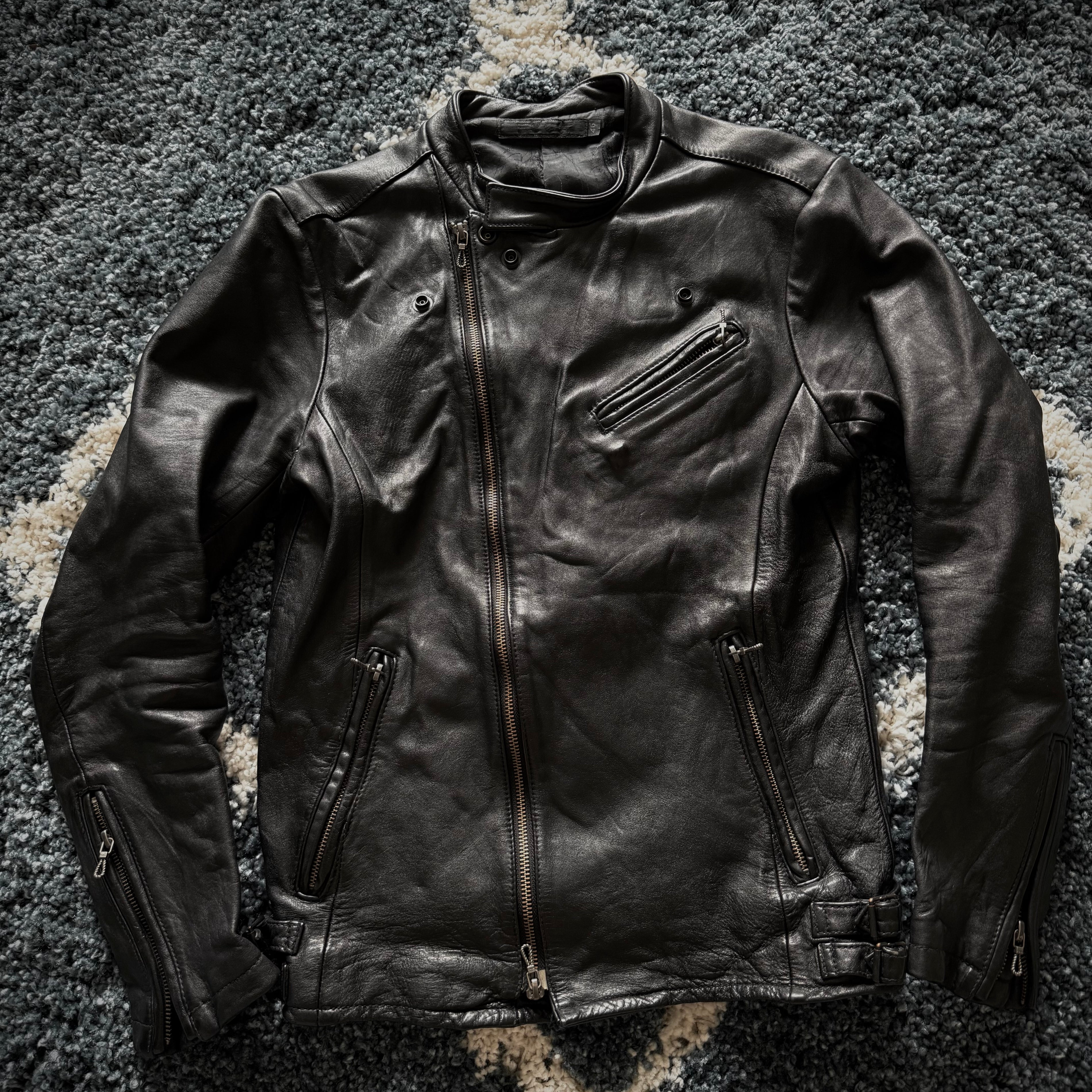 FUGA Asymetrical rider jacket