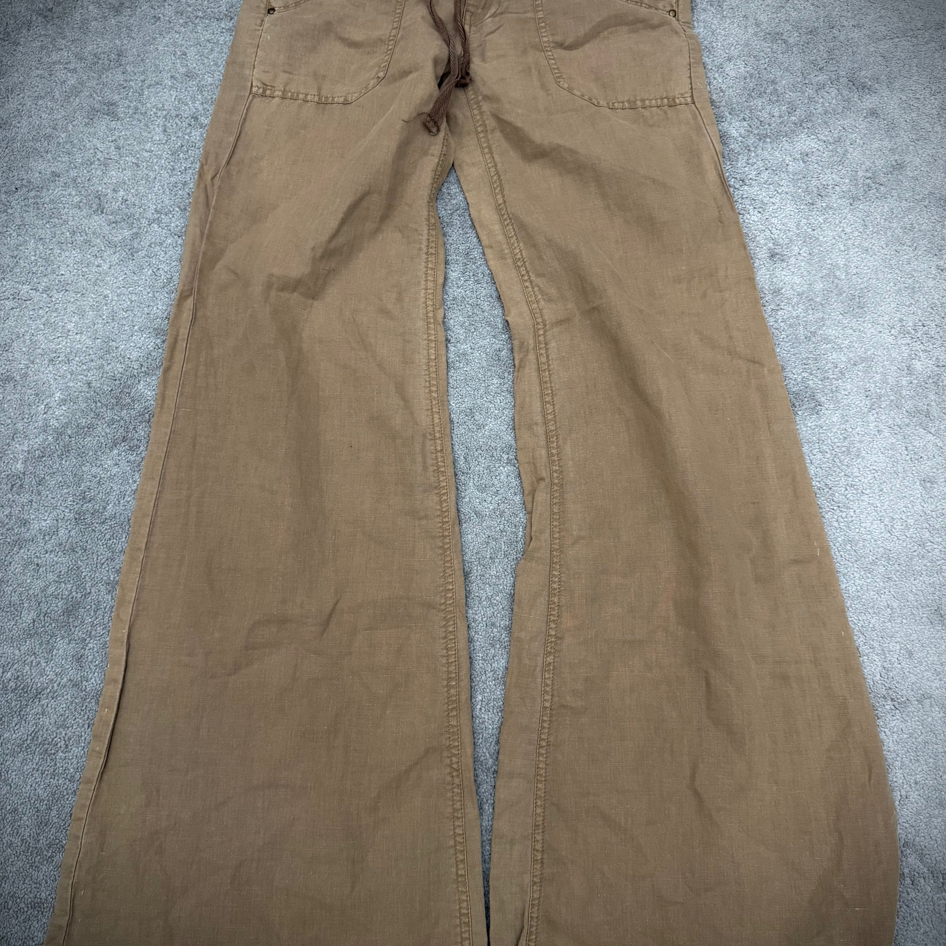 Casual laced linien flared pants