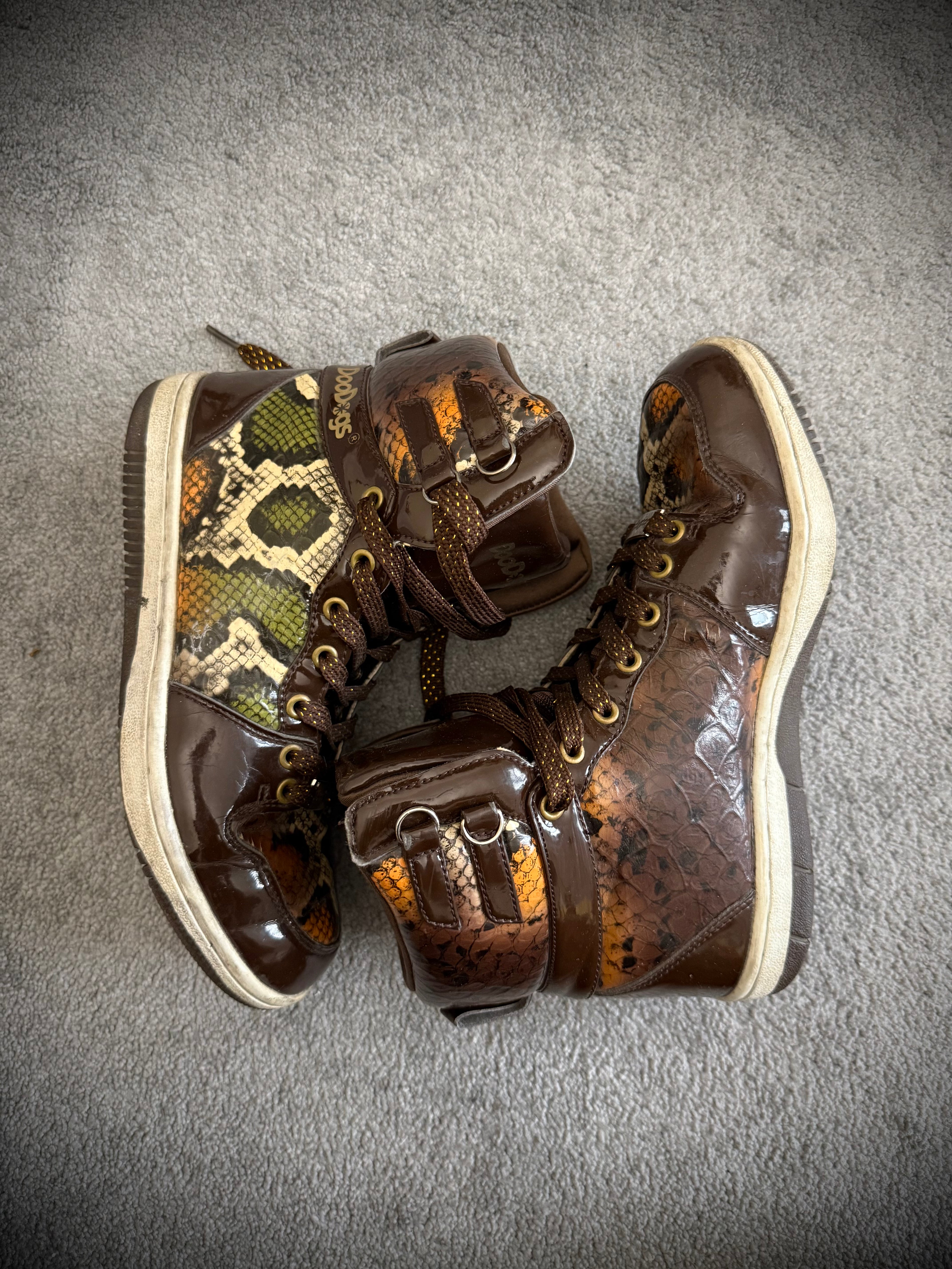 DooDogs Python high top sneaker (39)