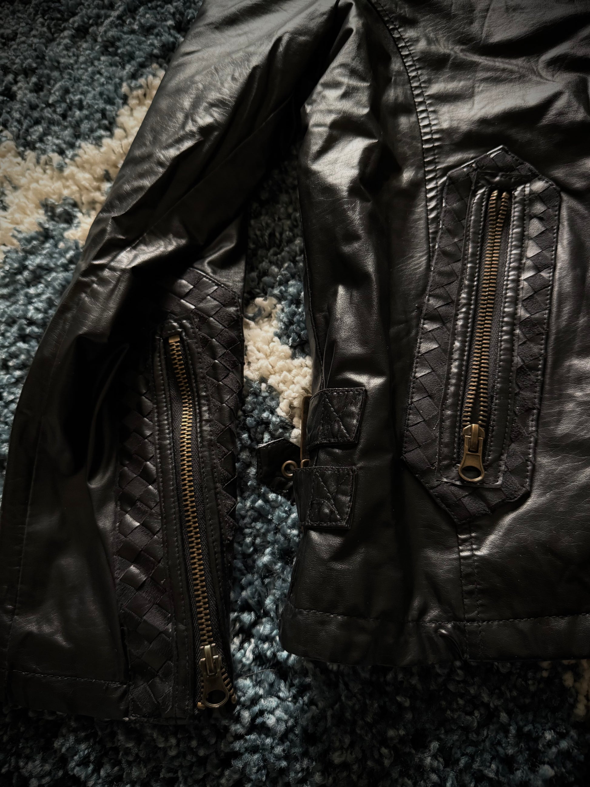 Growth in the attic mosaik rider jacket