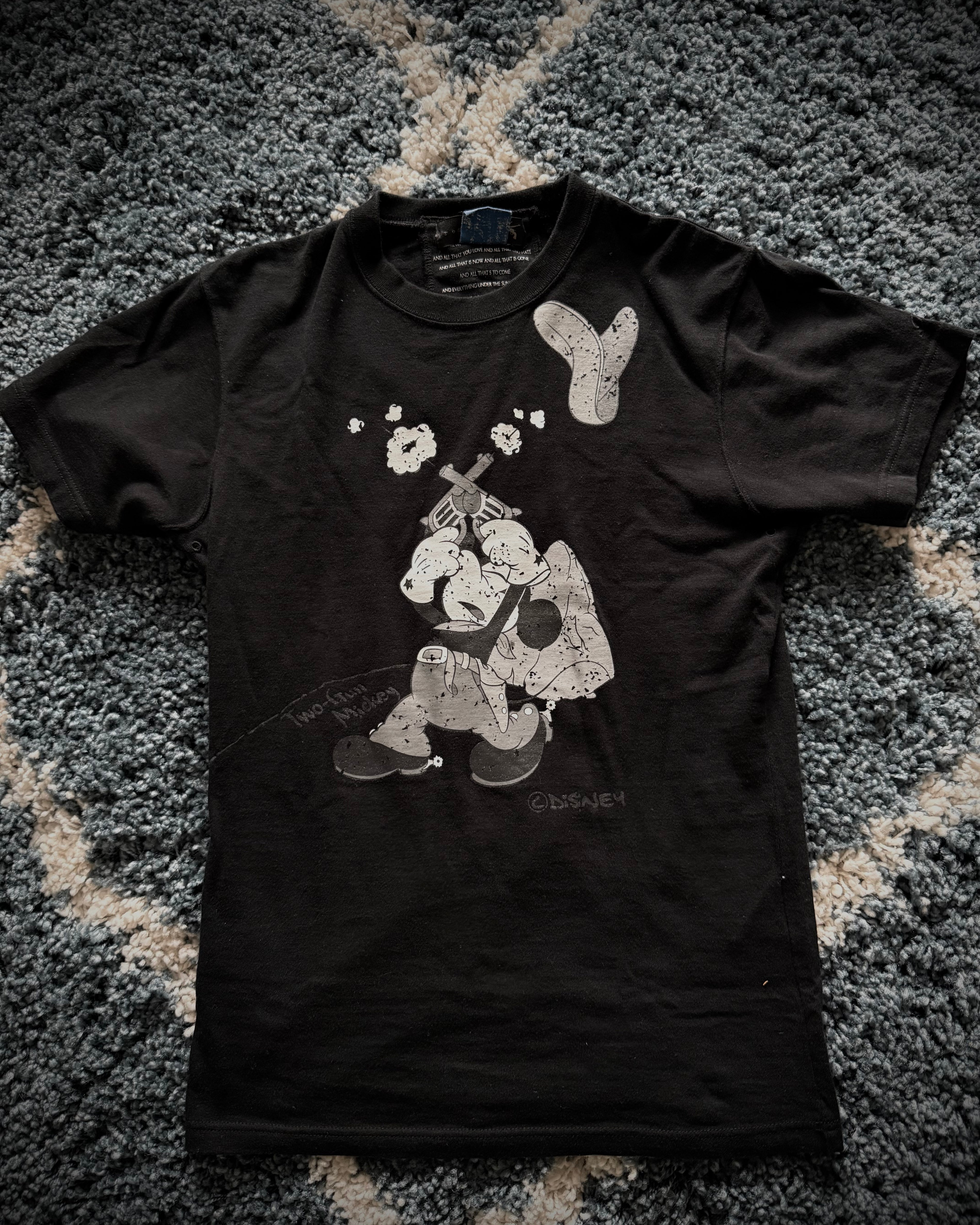 Wintexa’s Personal Collection Roen x Disney 2- Gun Mickey Mouse Shirt