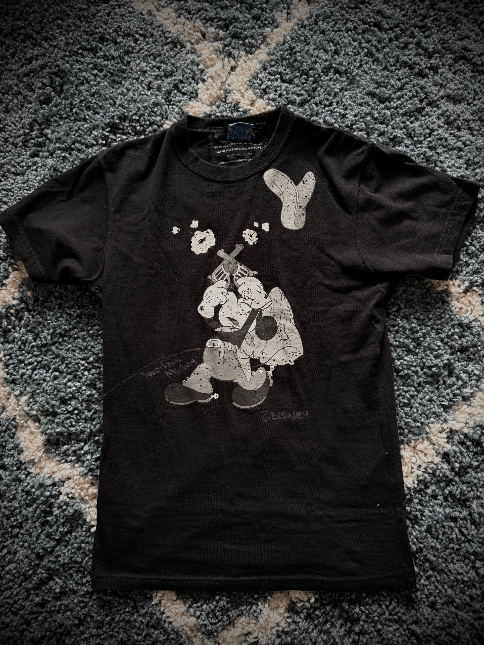 Wintexa’s Personal Collection Roen x Disney 2- Gun Mickey Mouse Shirt