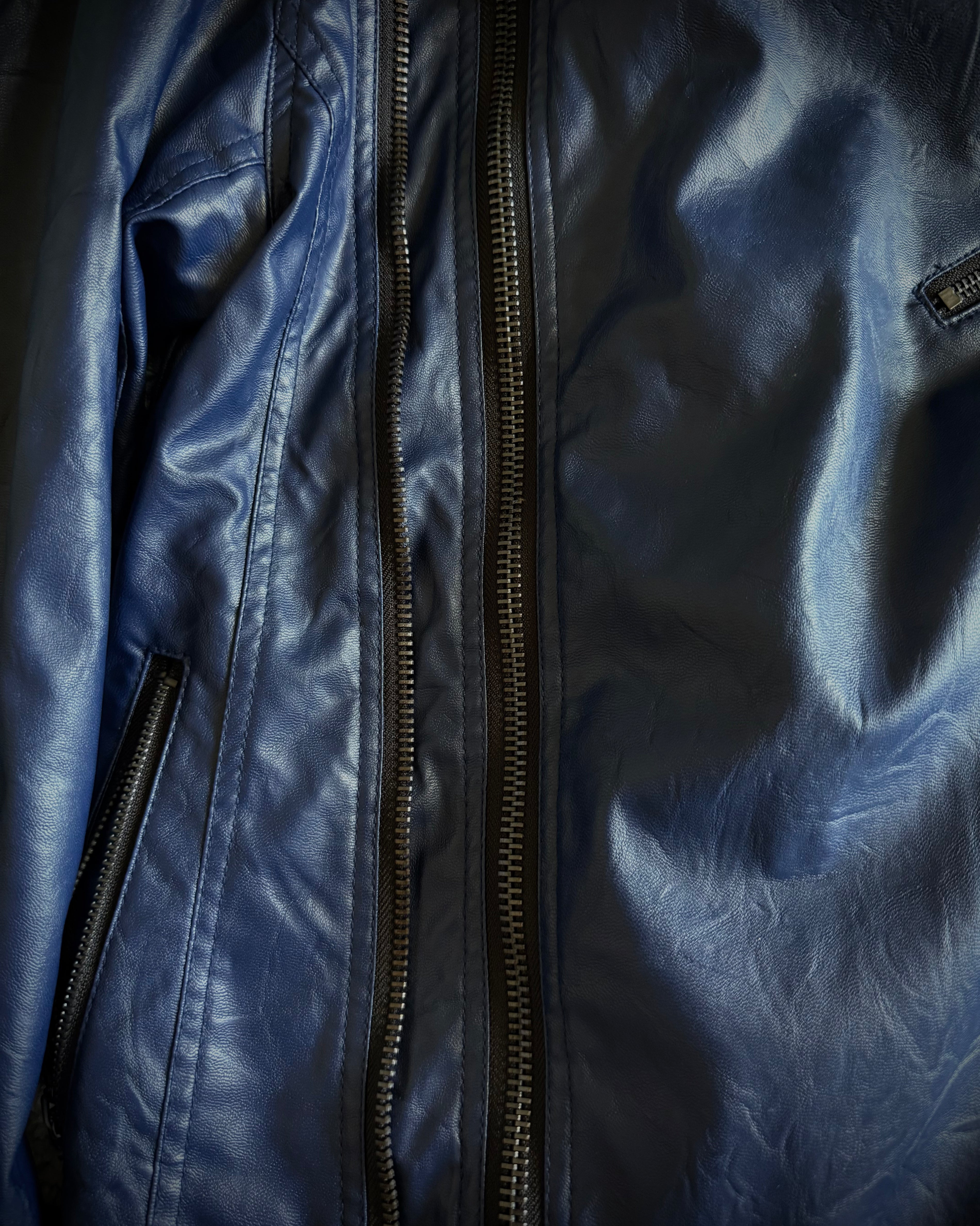 Vice Fairy Asymmetrical Leather Jacket