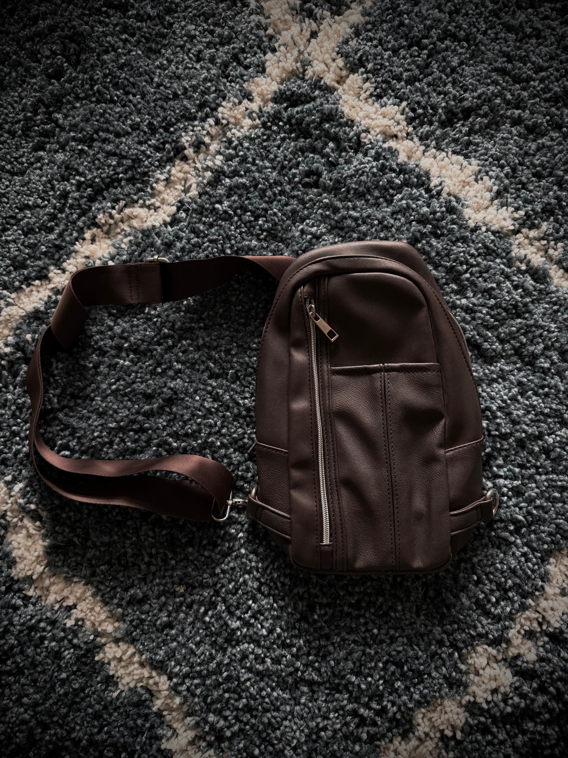 Rattle Trap Shoulder Leather Bag