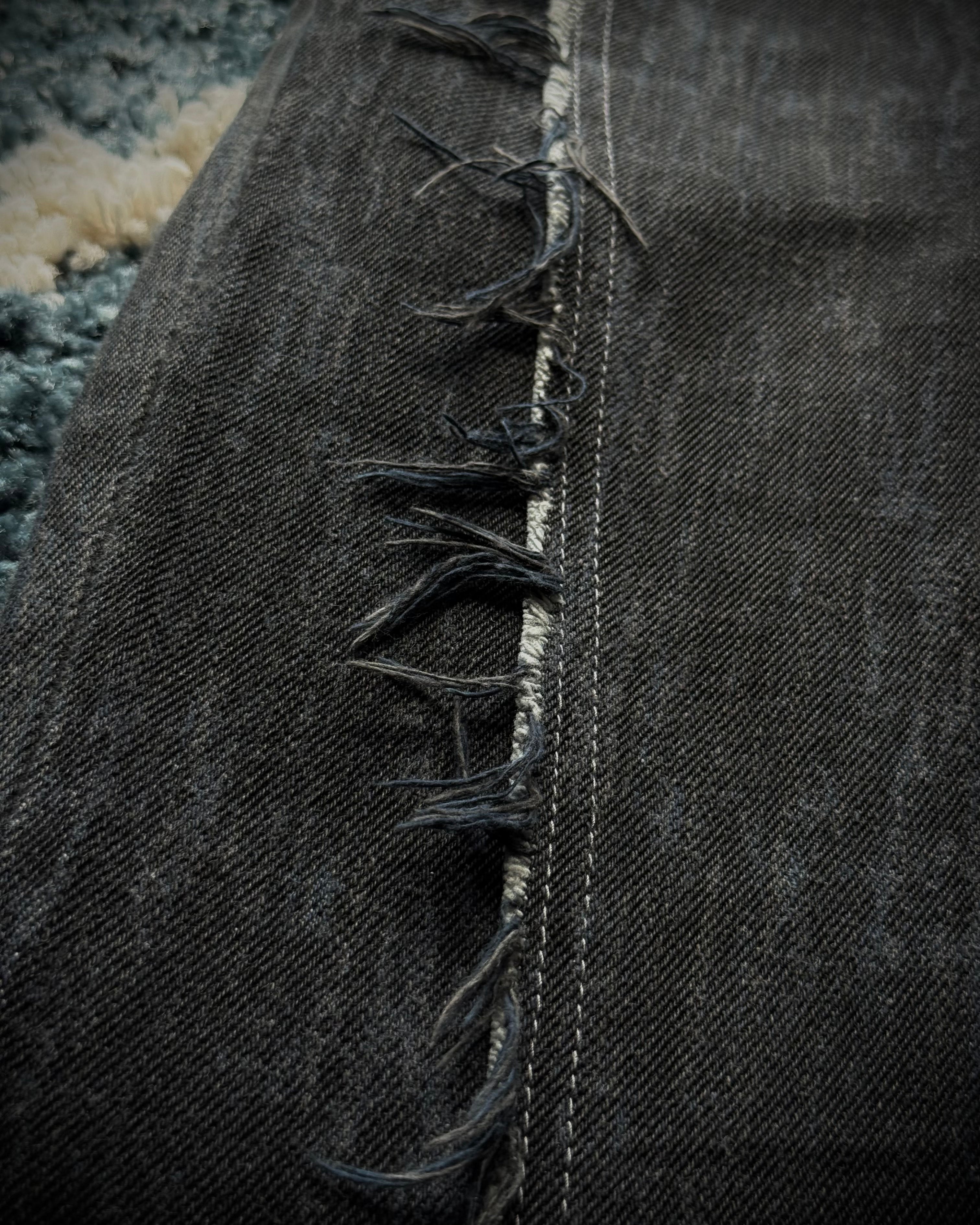 Tornado Mart Fringed Flared Jeans