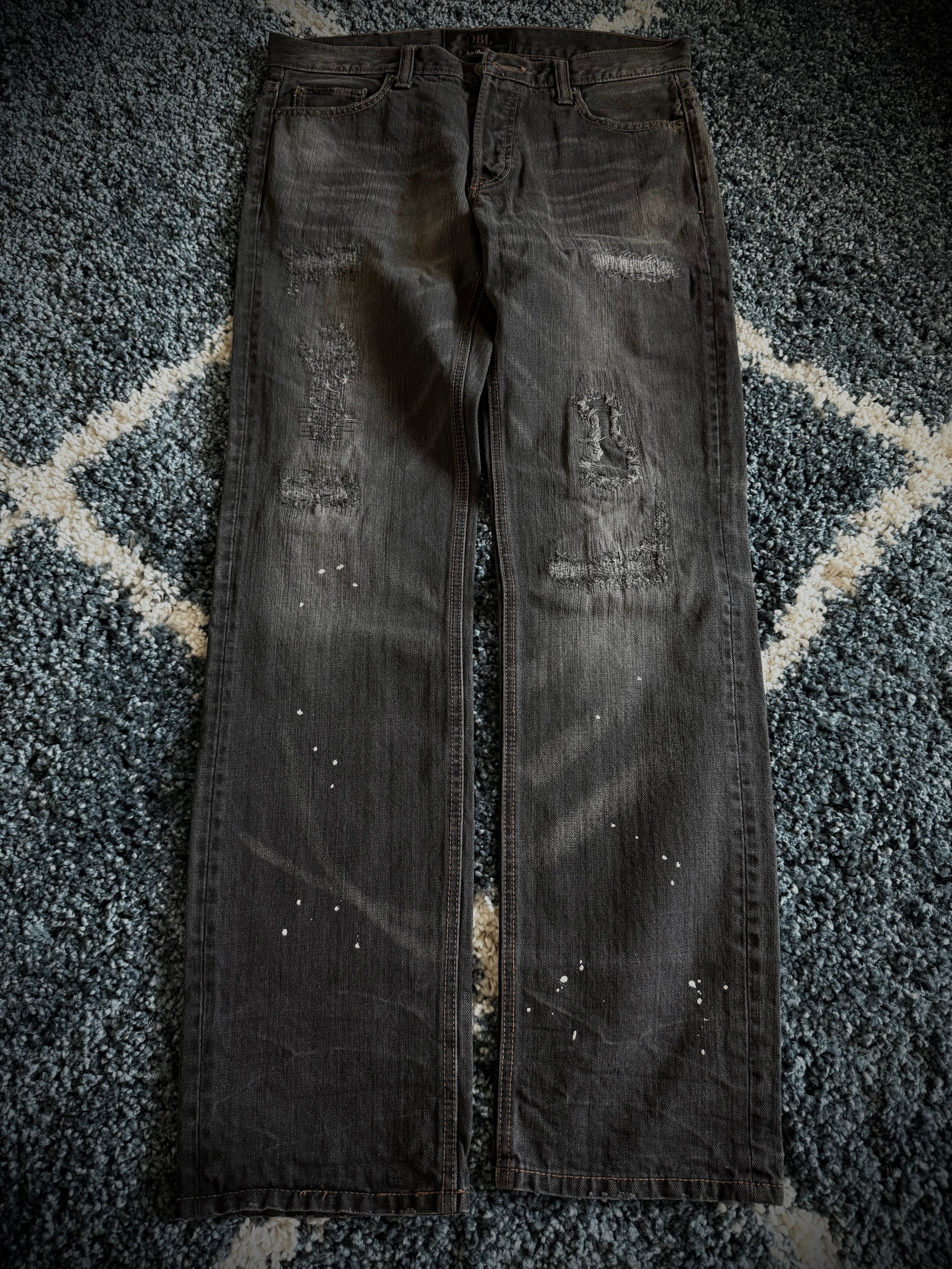Diablo Splattered Honeycomb Bootcut pants