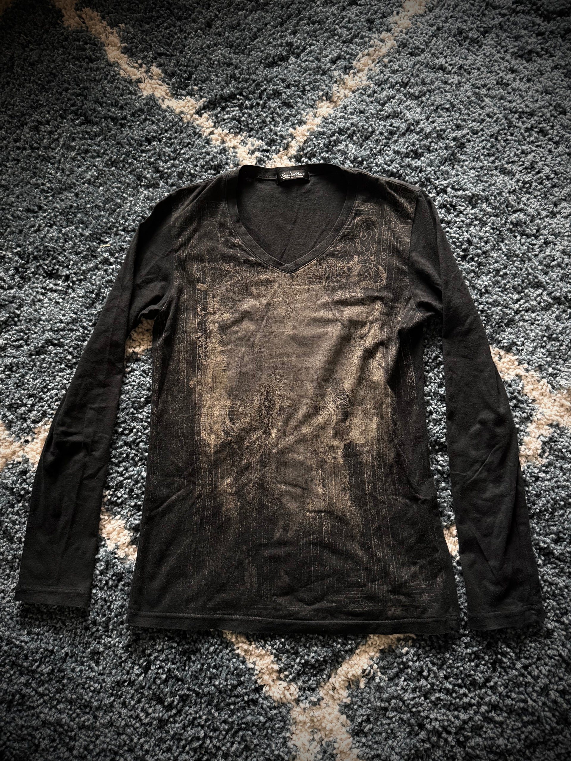 00s tornado mart drape long sleeve カットソー Tornado Mart