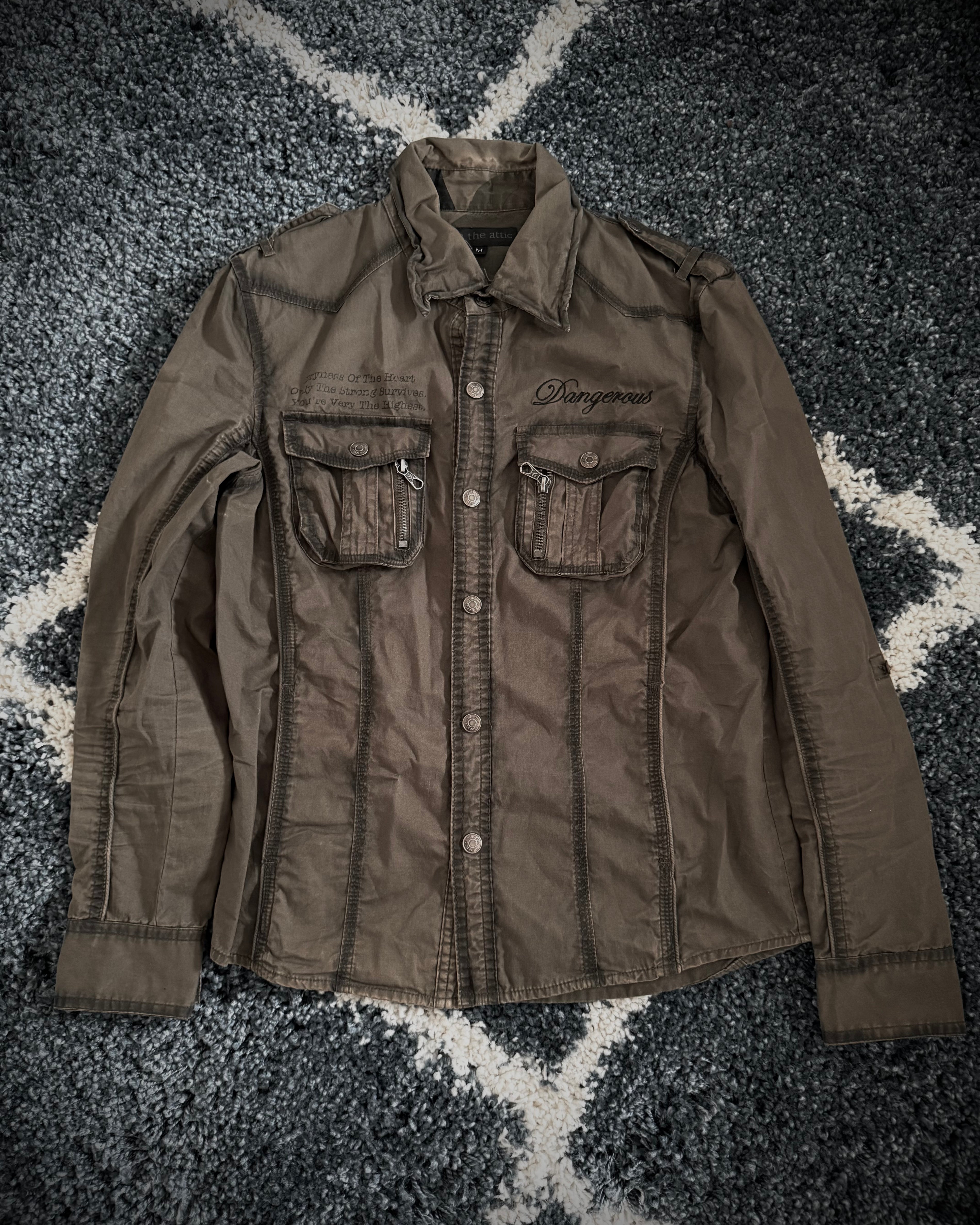 In the attic „with the lights out“ jacket