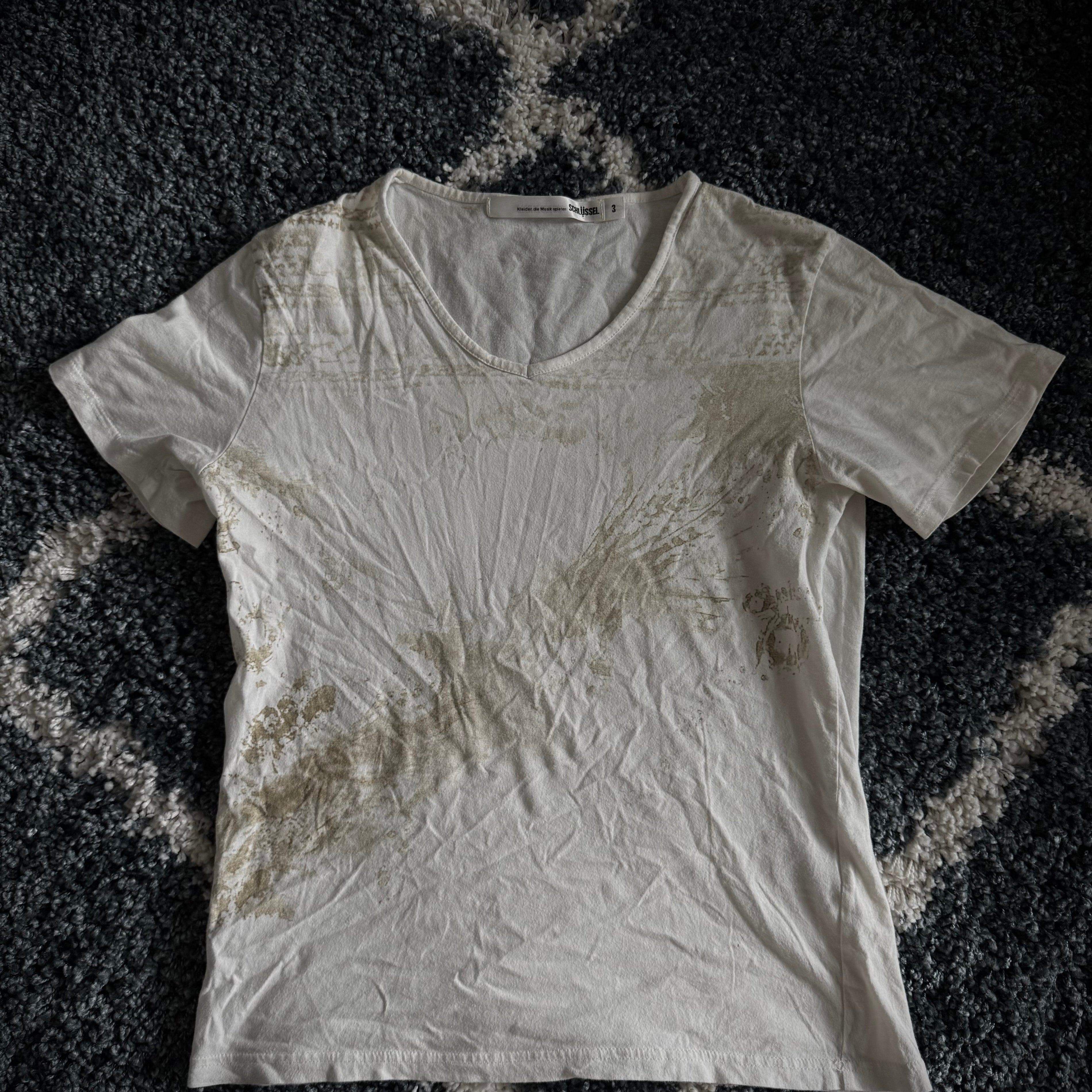 Schlussel Golden Splashed Shirt