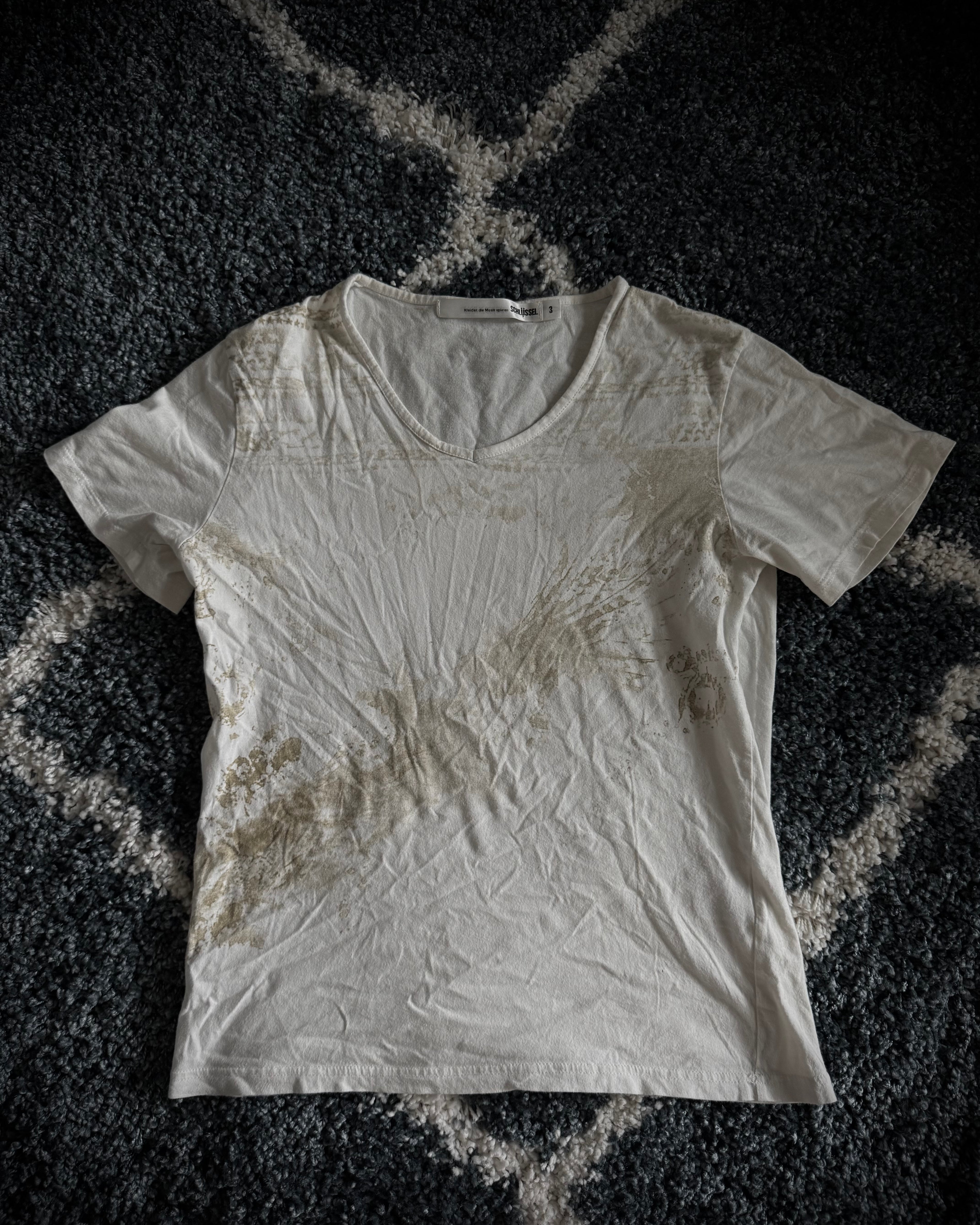 Schlussel Golden Splashed Shirt