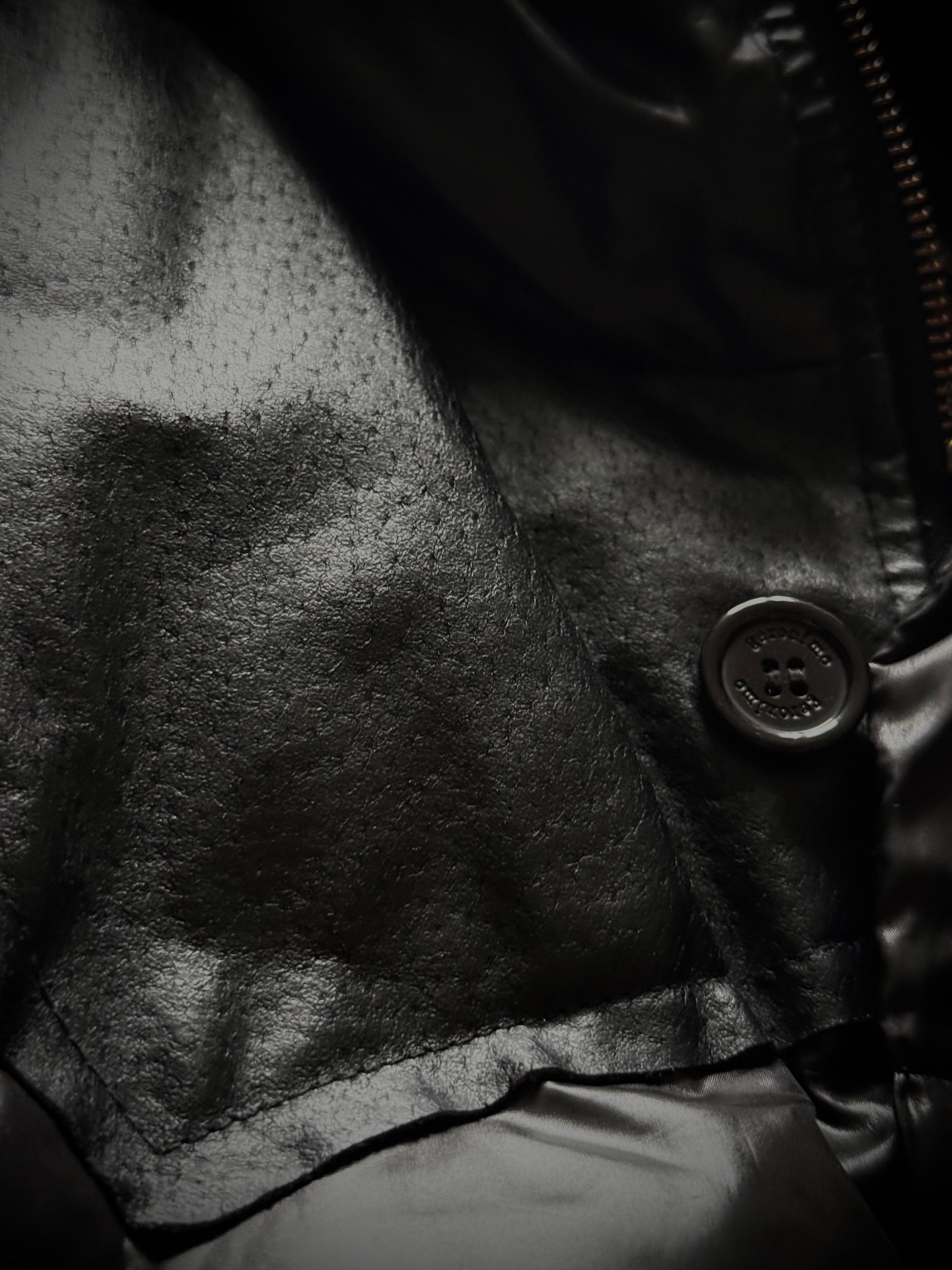 Geronimo patches convertible hardware fur puffer jacket