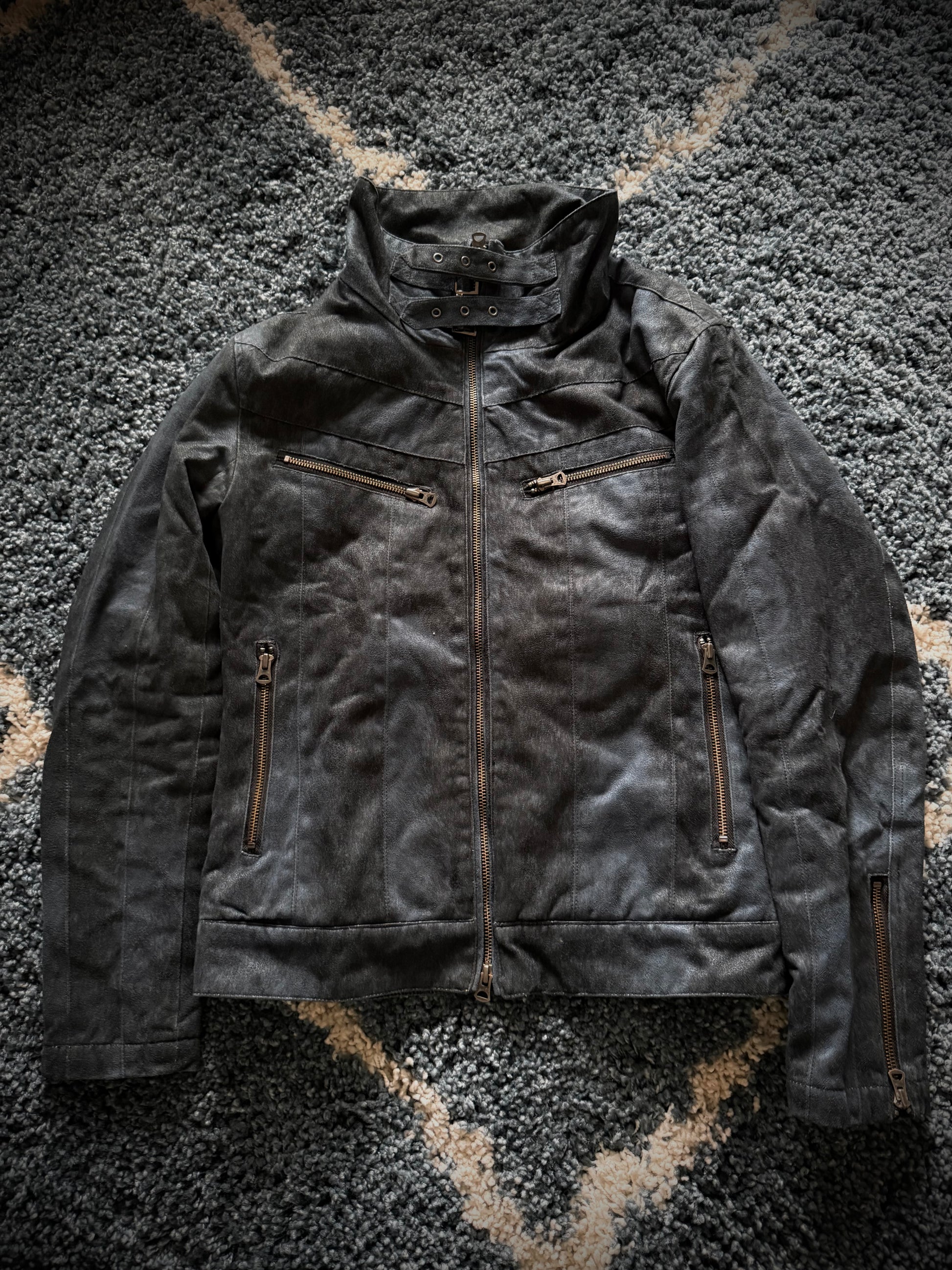 Tornado Mart Suede Bondadge Jacket