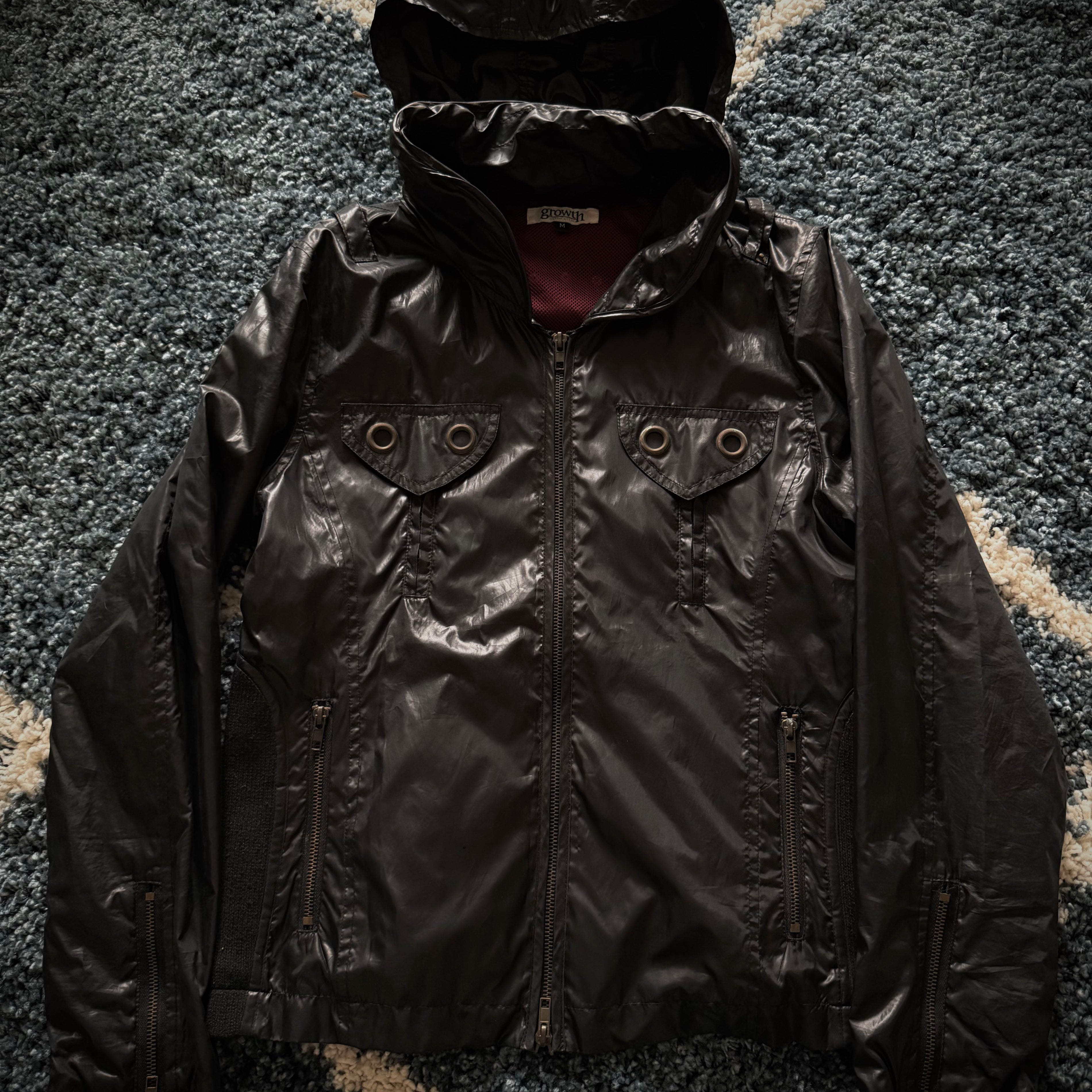 Growth in the attic hidden hood jacket