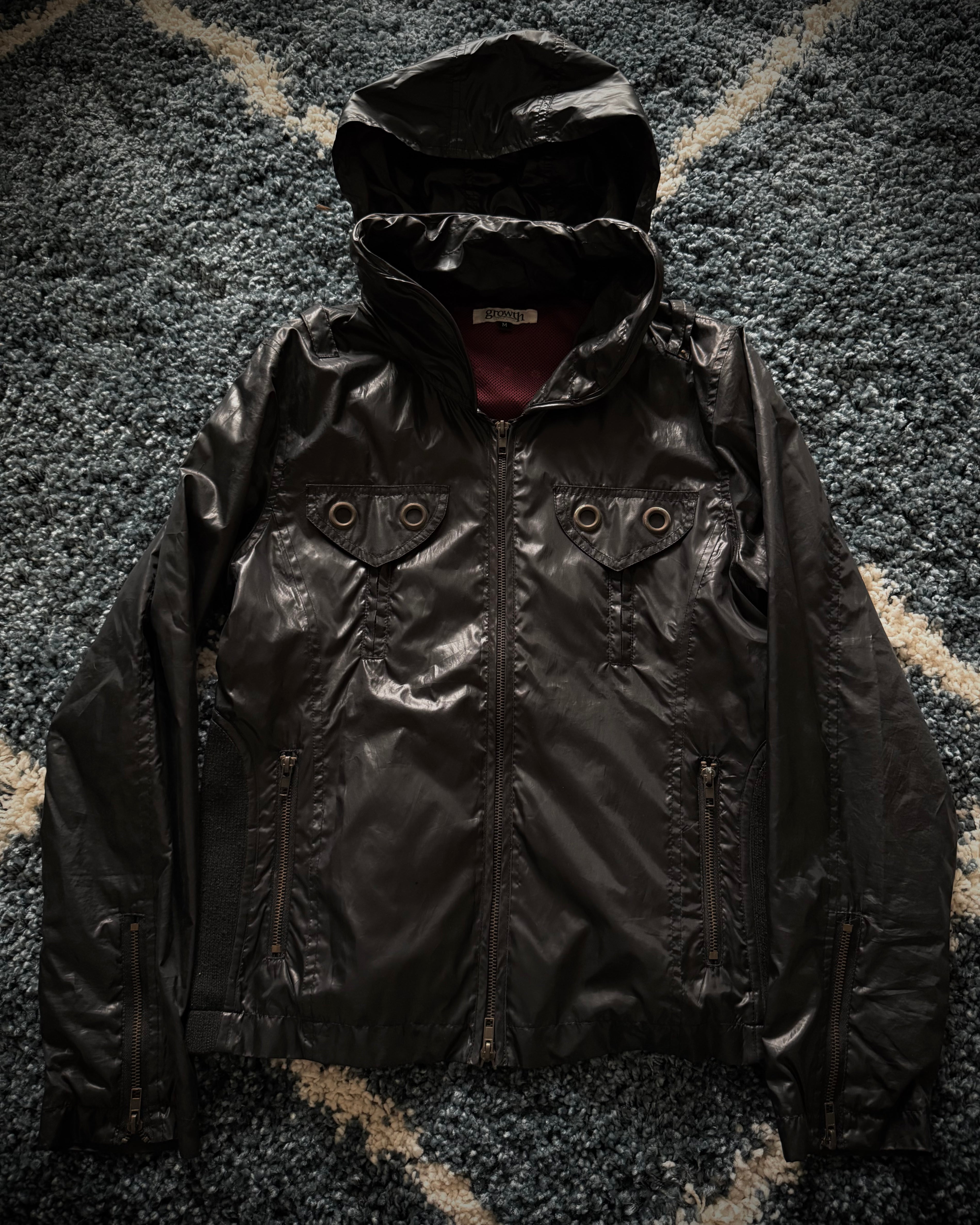 Growth in the attic hidden hood jacket