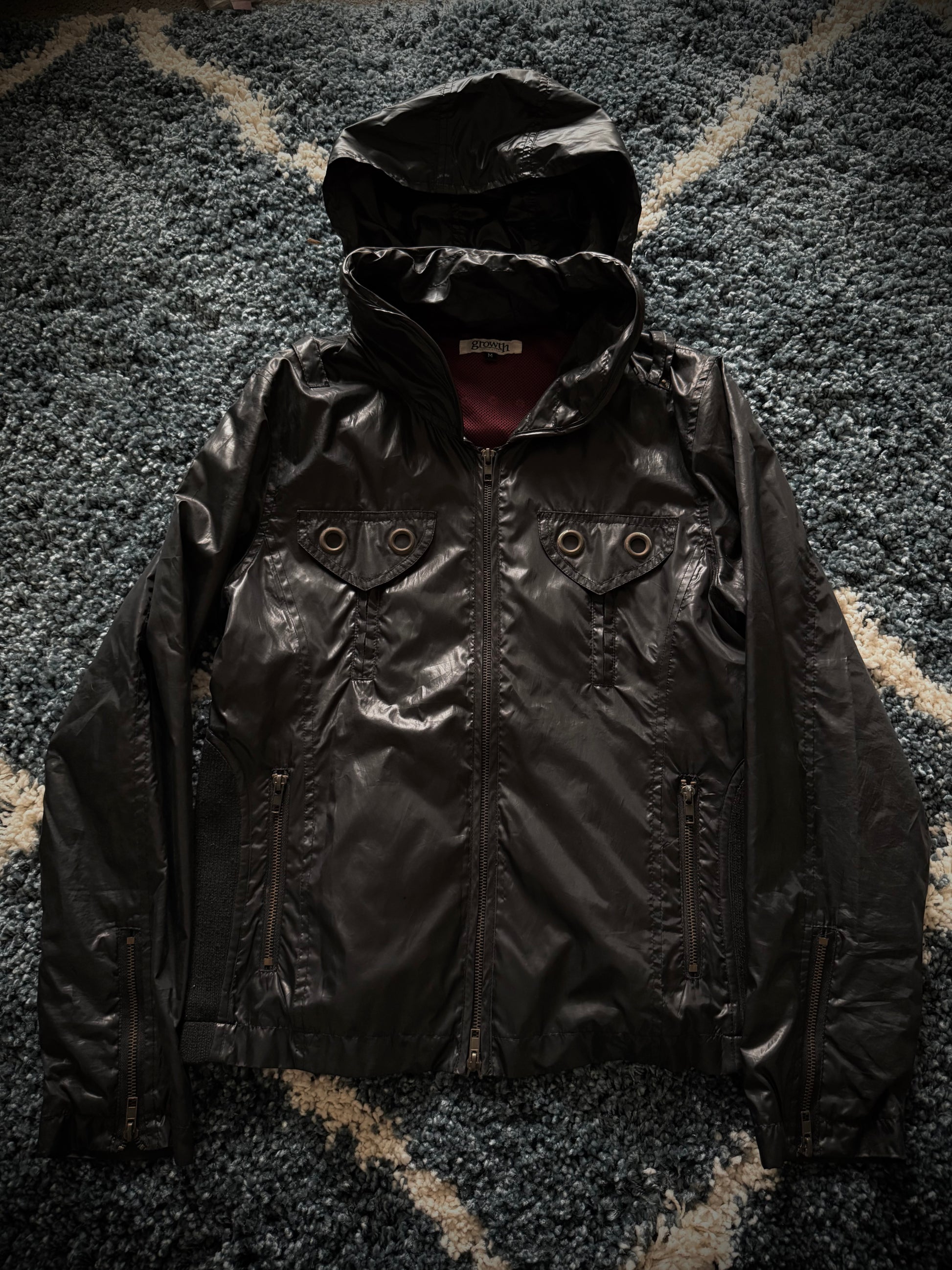 Growth in the attic hidden hood jacket