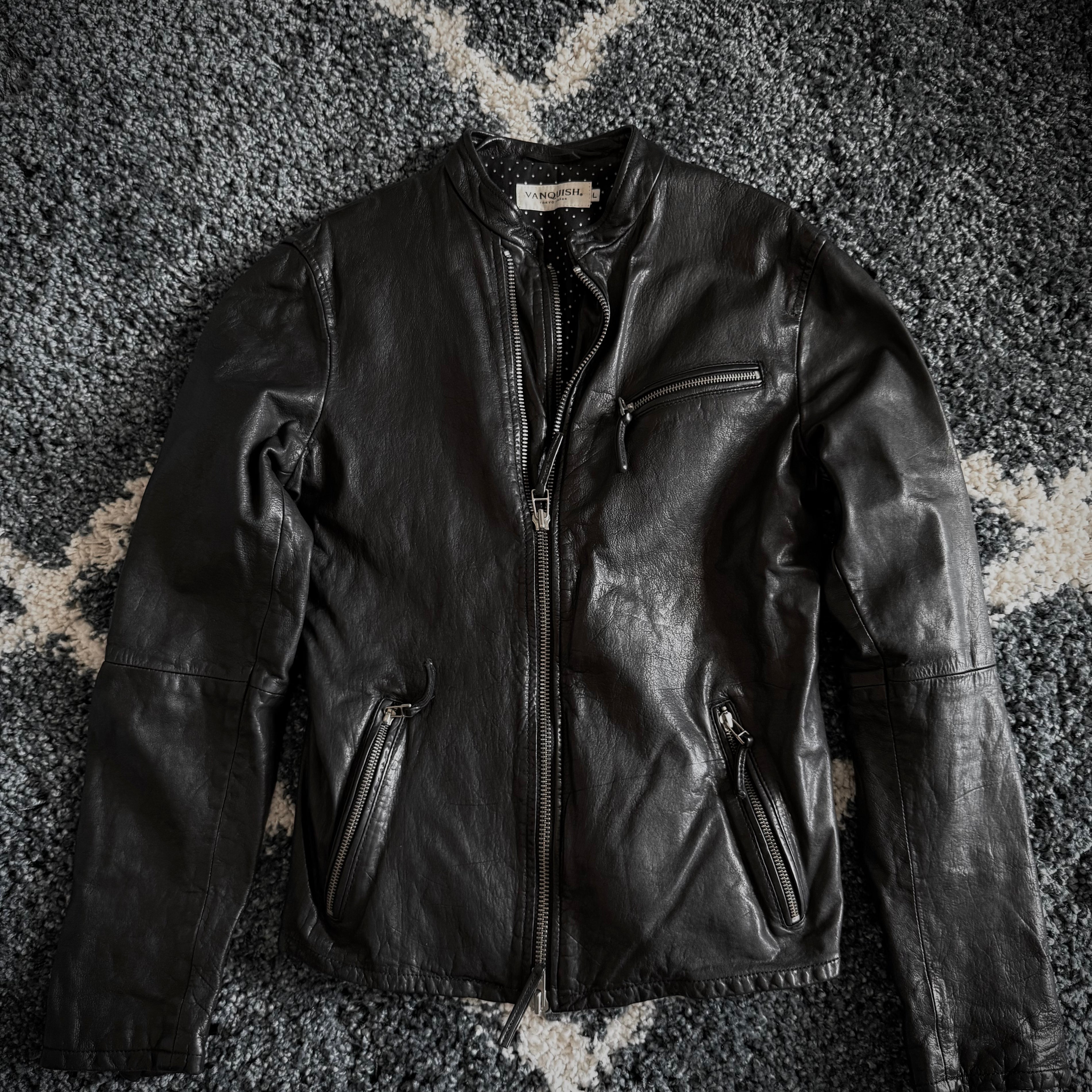 Vanquish HEAVY Leather Rider Jacket