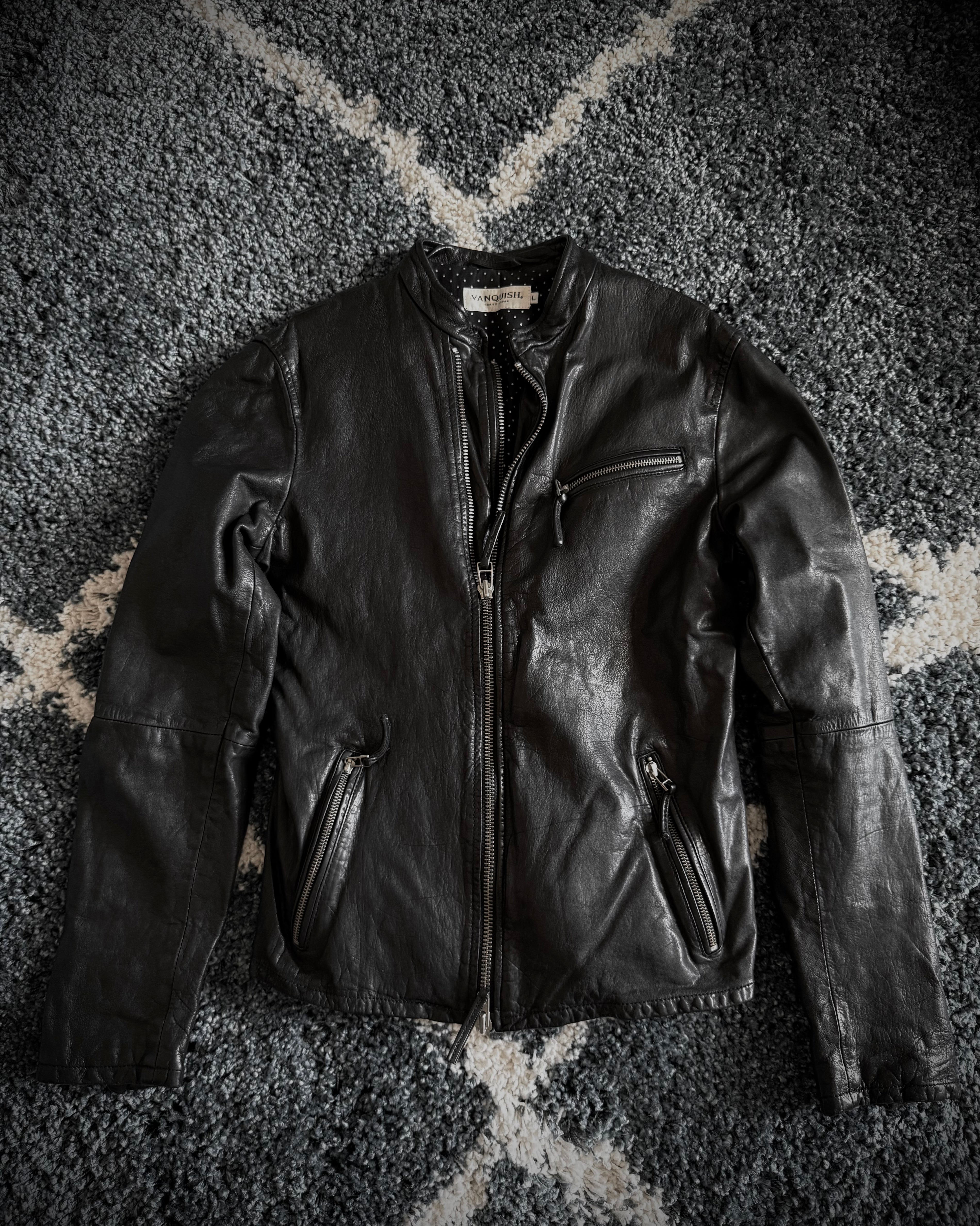 Vanquish HEAVY Leather Rider Jacket