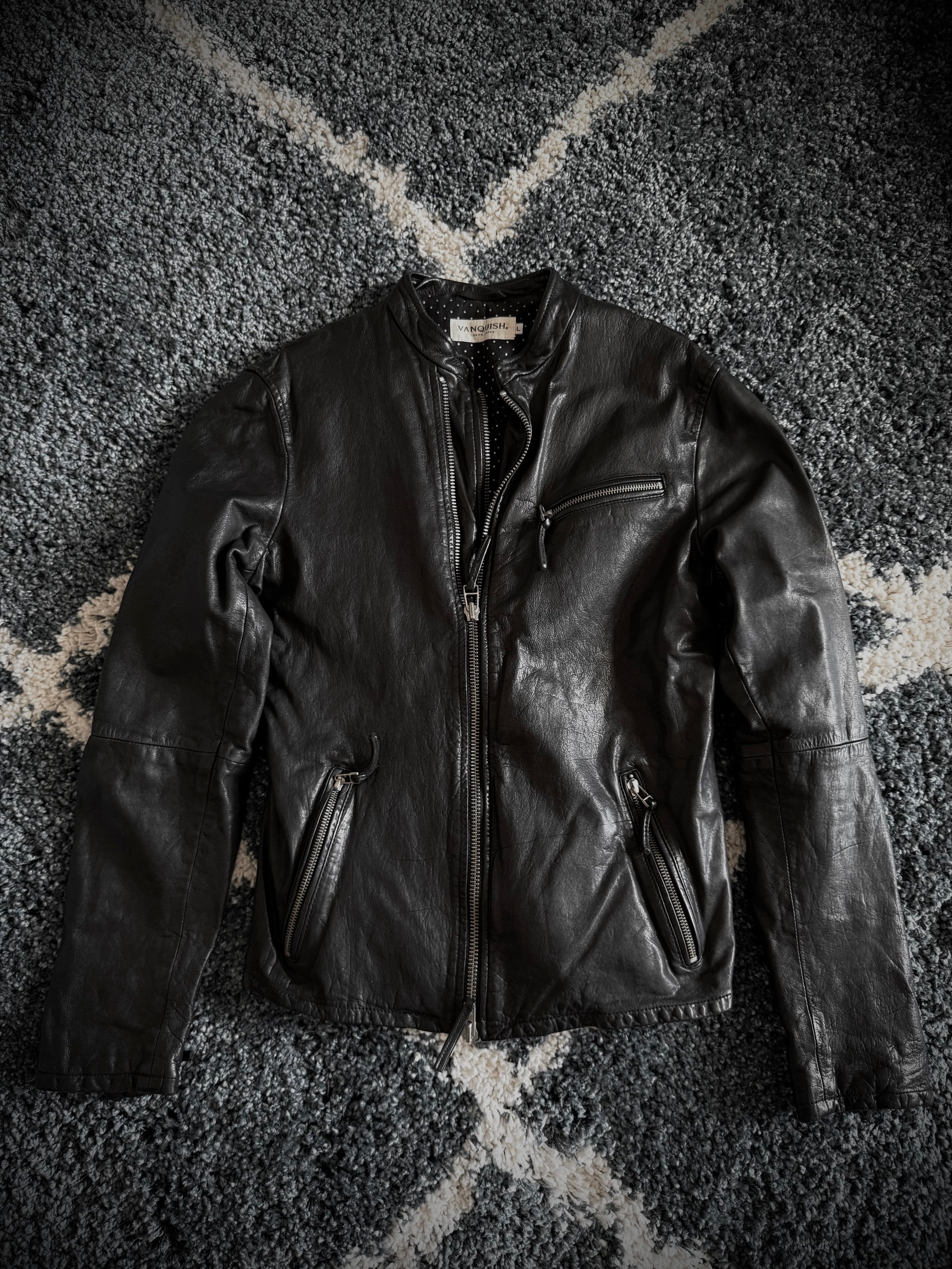 Vanquish HEAVY Leather Rider Jacket