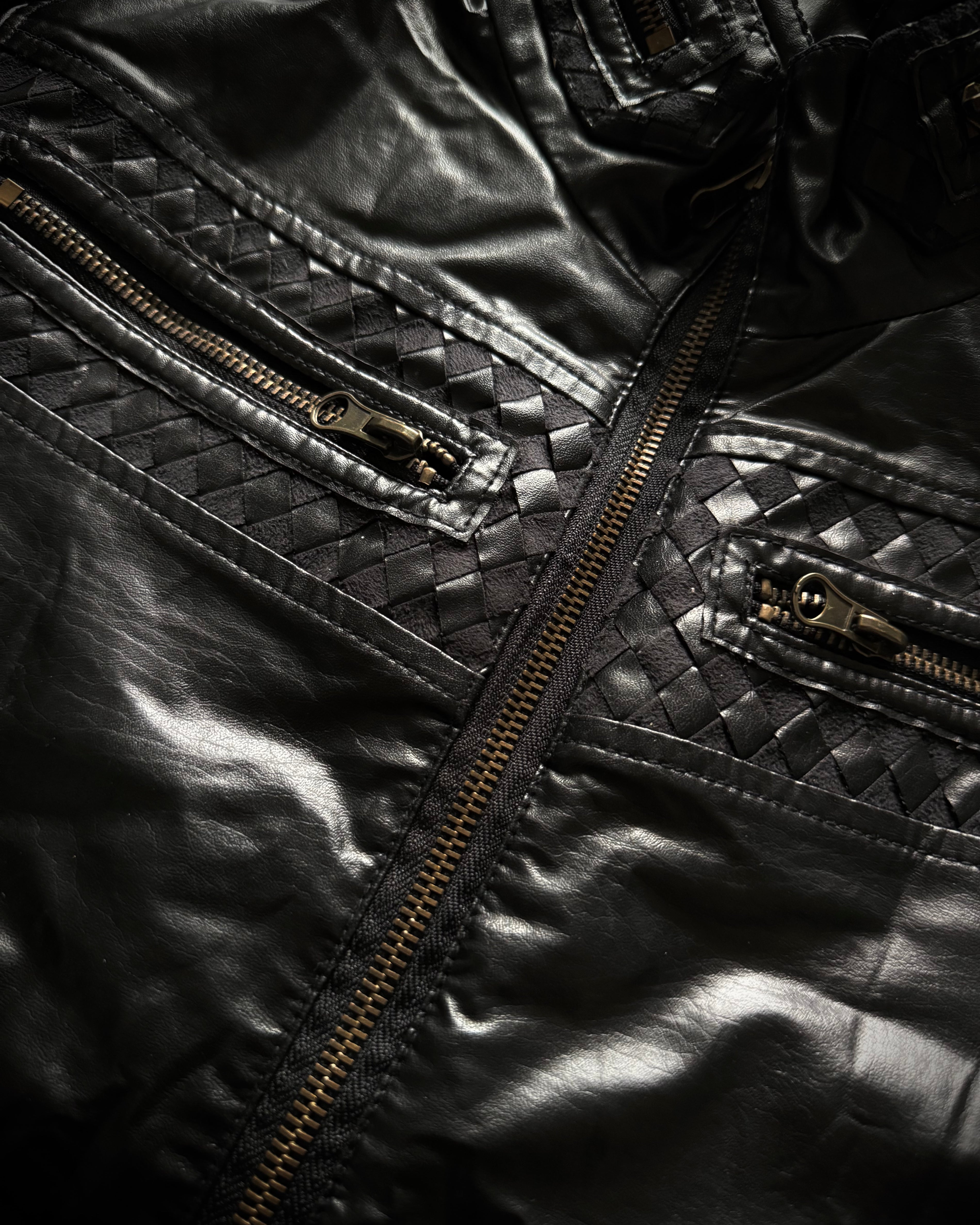 Growth in the attic mosaik rider jacket