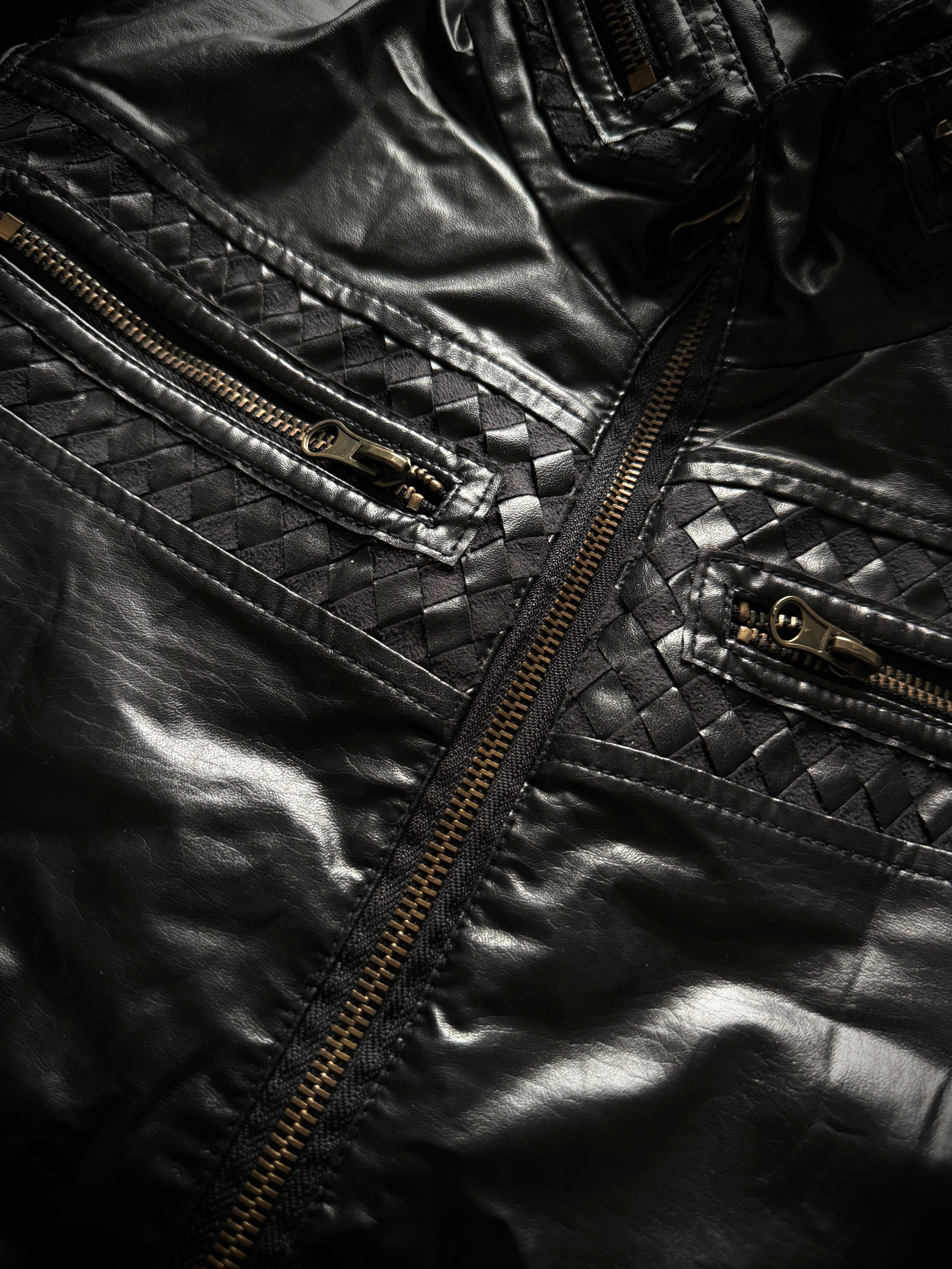 Growth in the attic mosaik rider jacket
